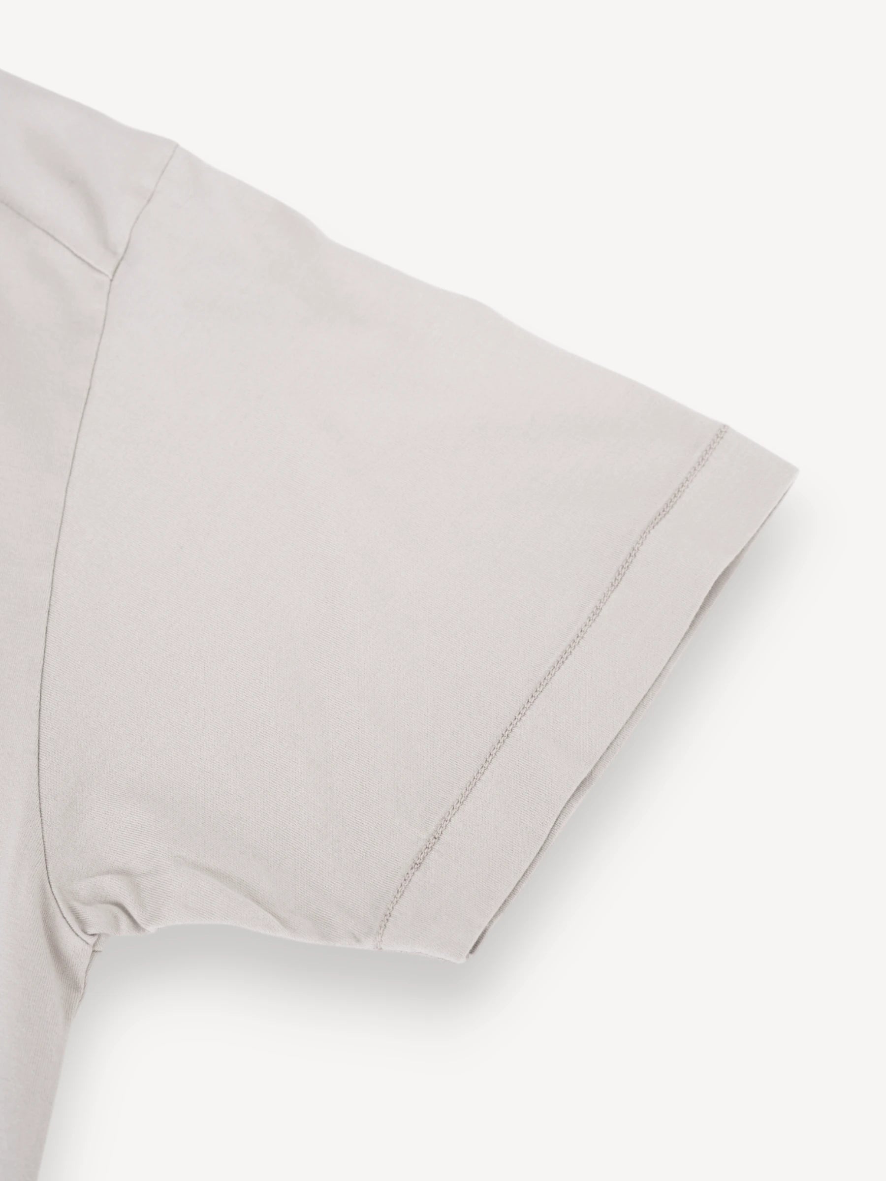 Katoen Jersey T-Shirt - Grijs