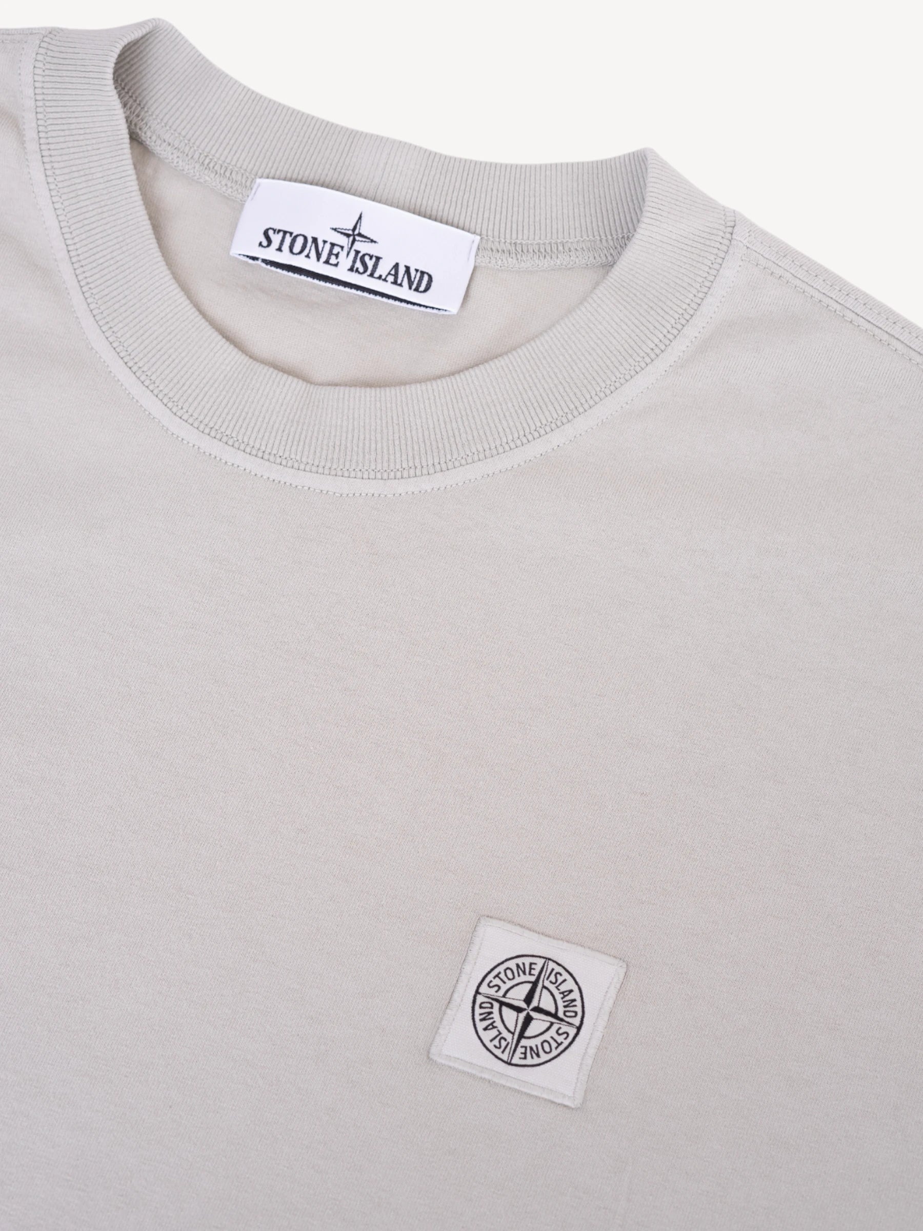 Jersey Oversized T-Shirt - Lichtgrijs