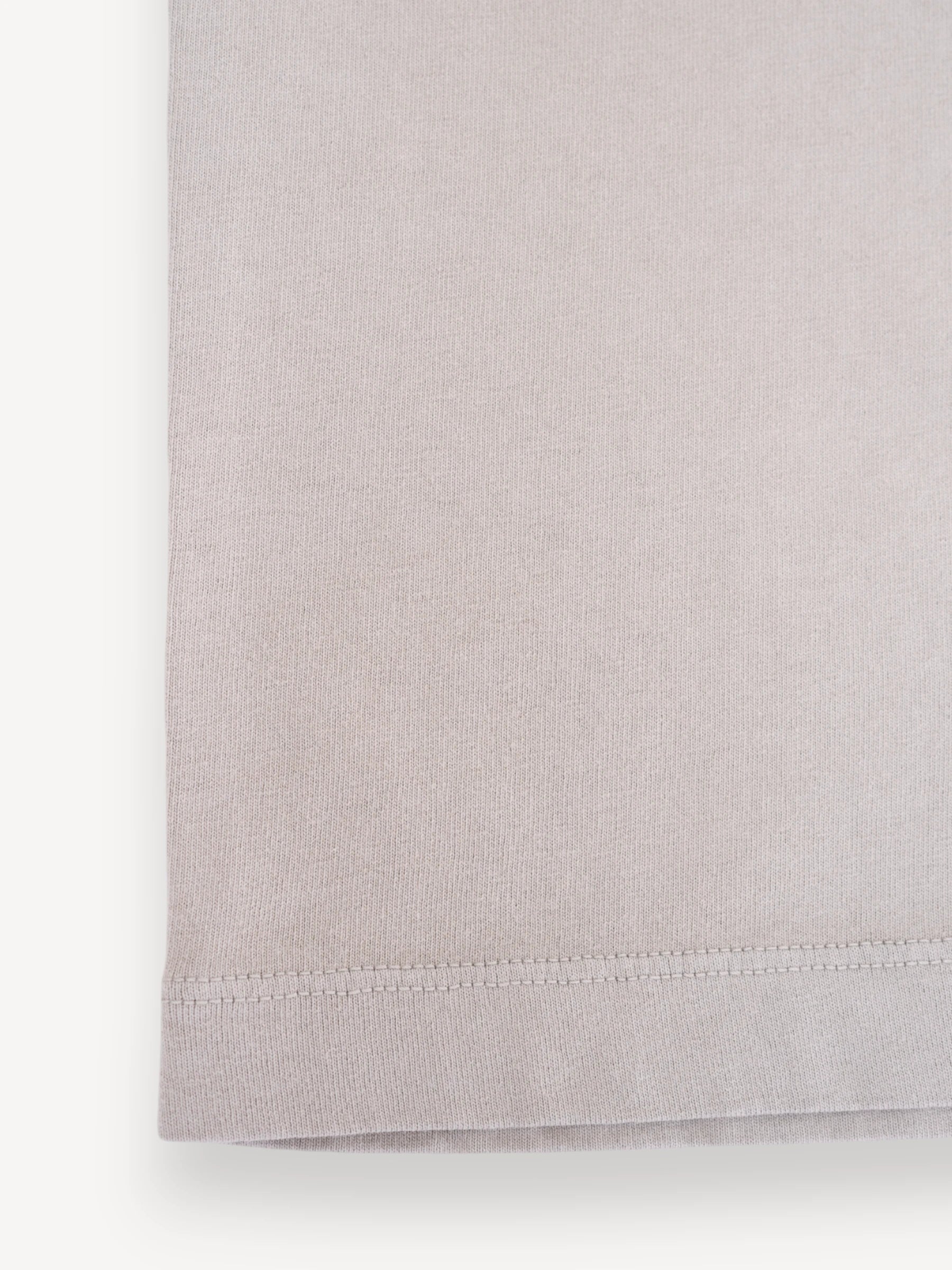 Jersey Oversized T-Shirt - Lichtgrijs