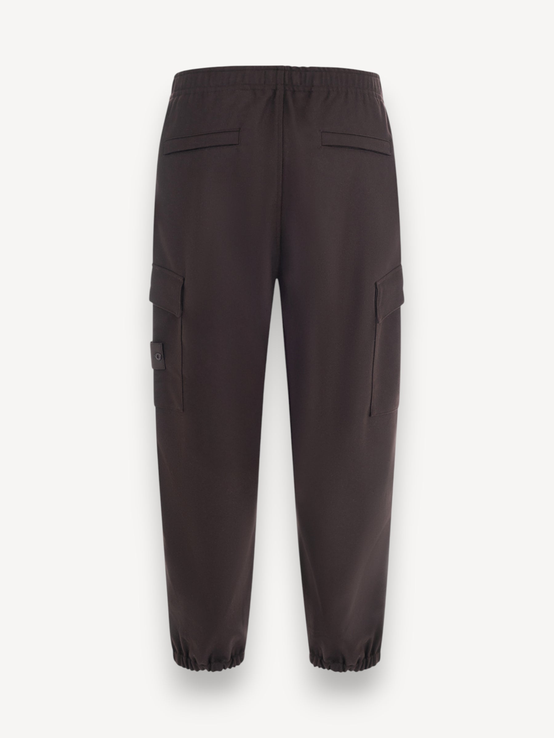 Ghost Piece Flannel Pants - Donkerbruin