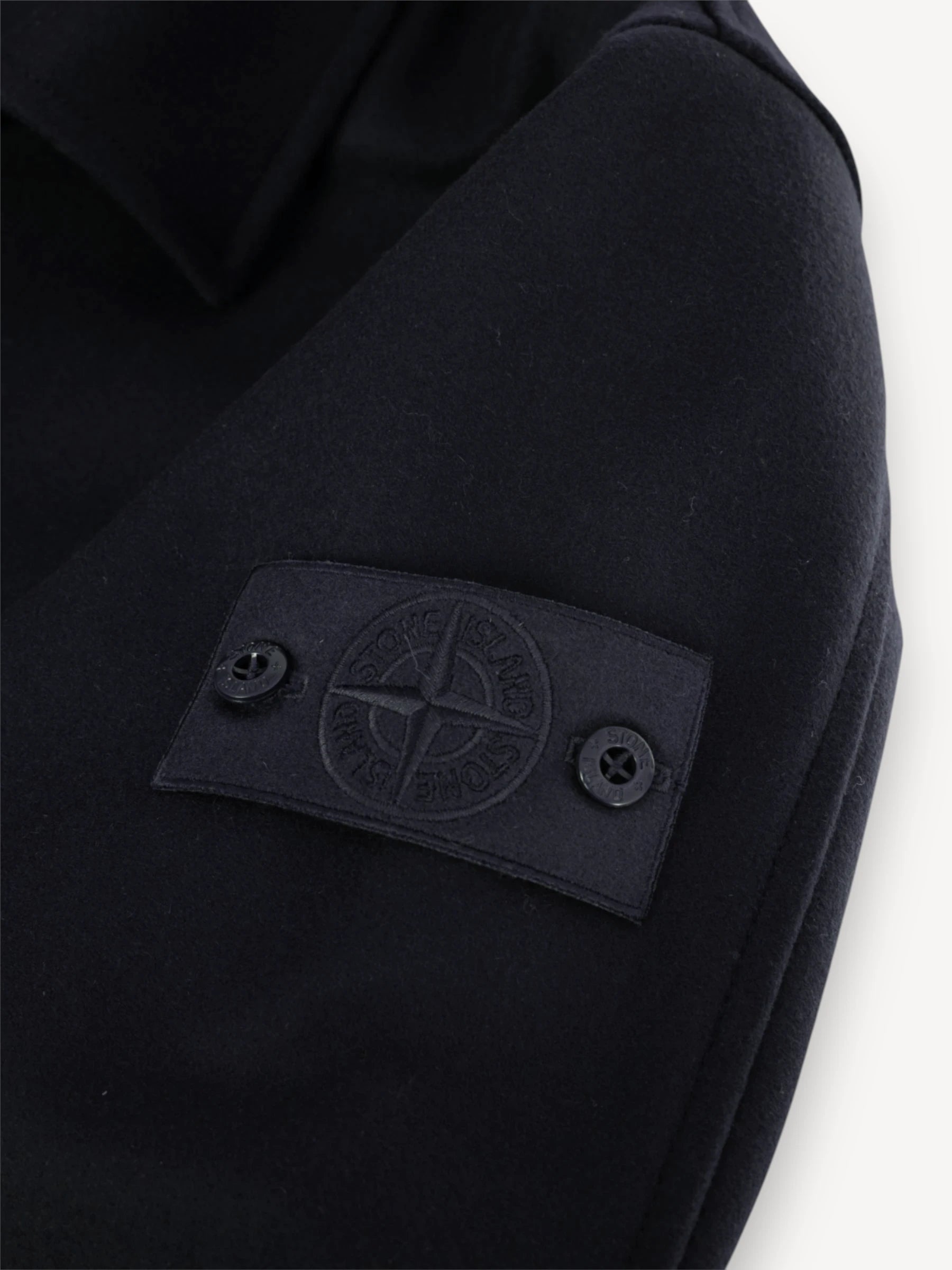 Wollen Overshirt - Donkerblauw