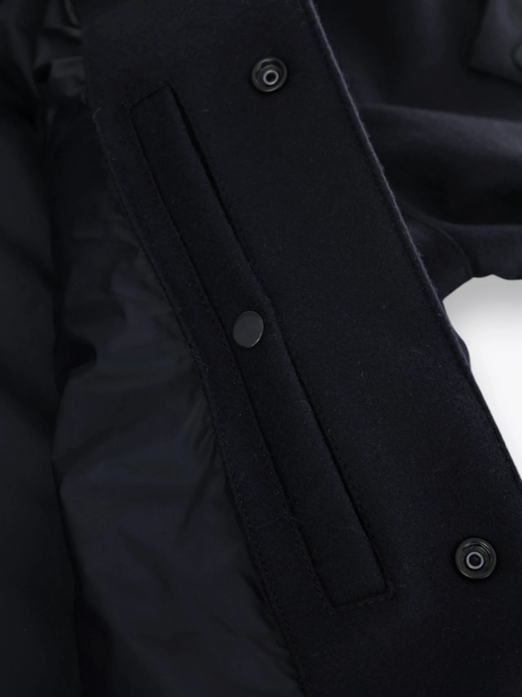 Wollen Overshirt - Donkerblauw
