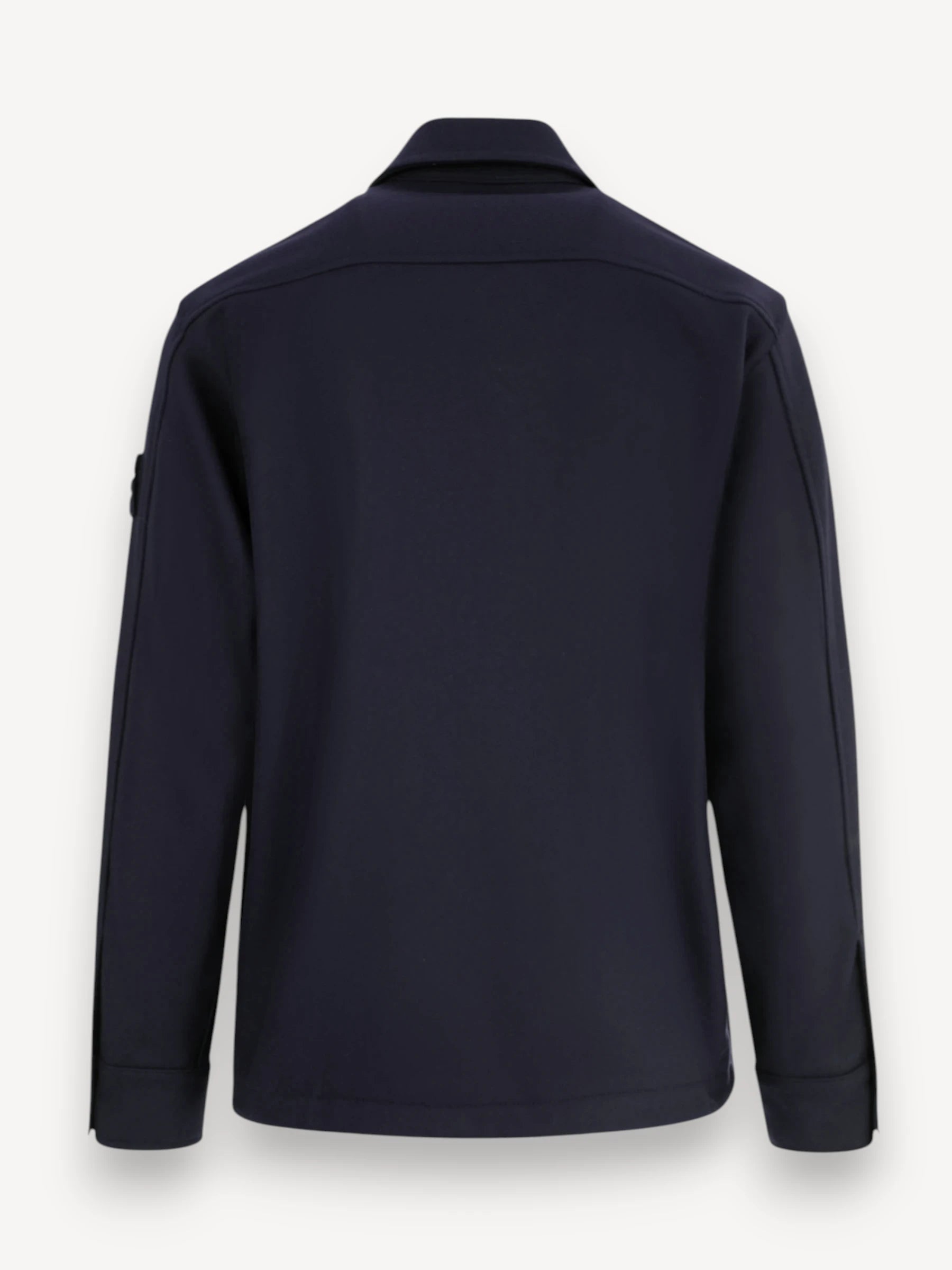 Wollen Overshirt - Donkerblauw