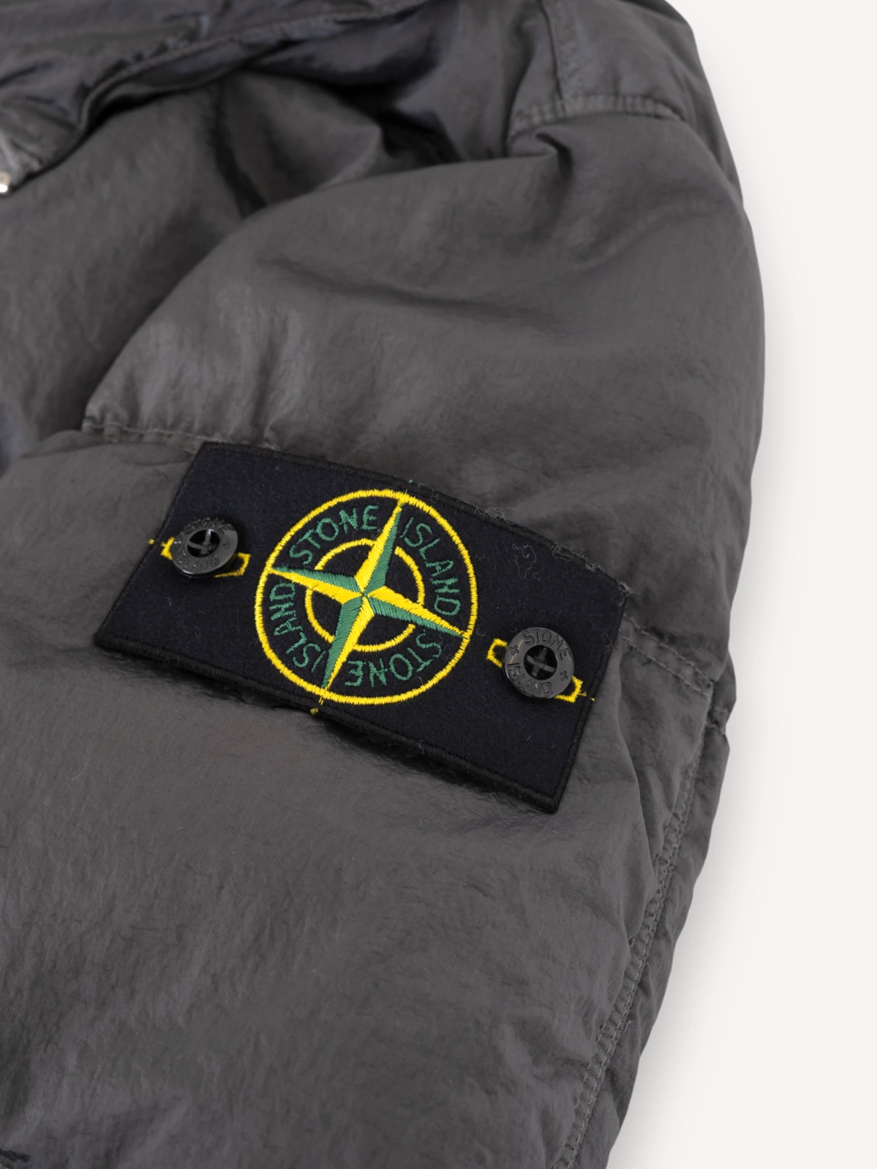 Nylon Metal Down Jacket - Dark Grey