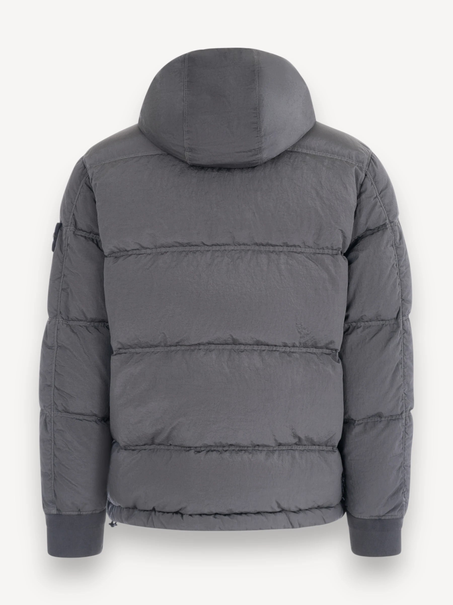 Nylon Metal Down Jacket - Dark Grey