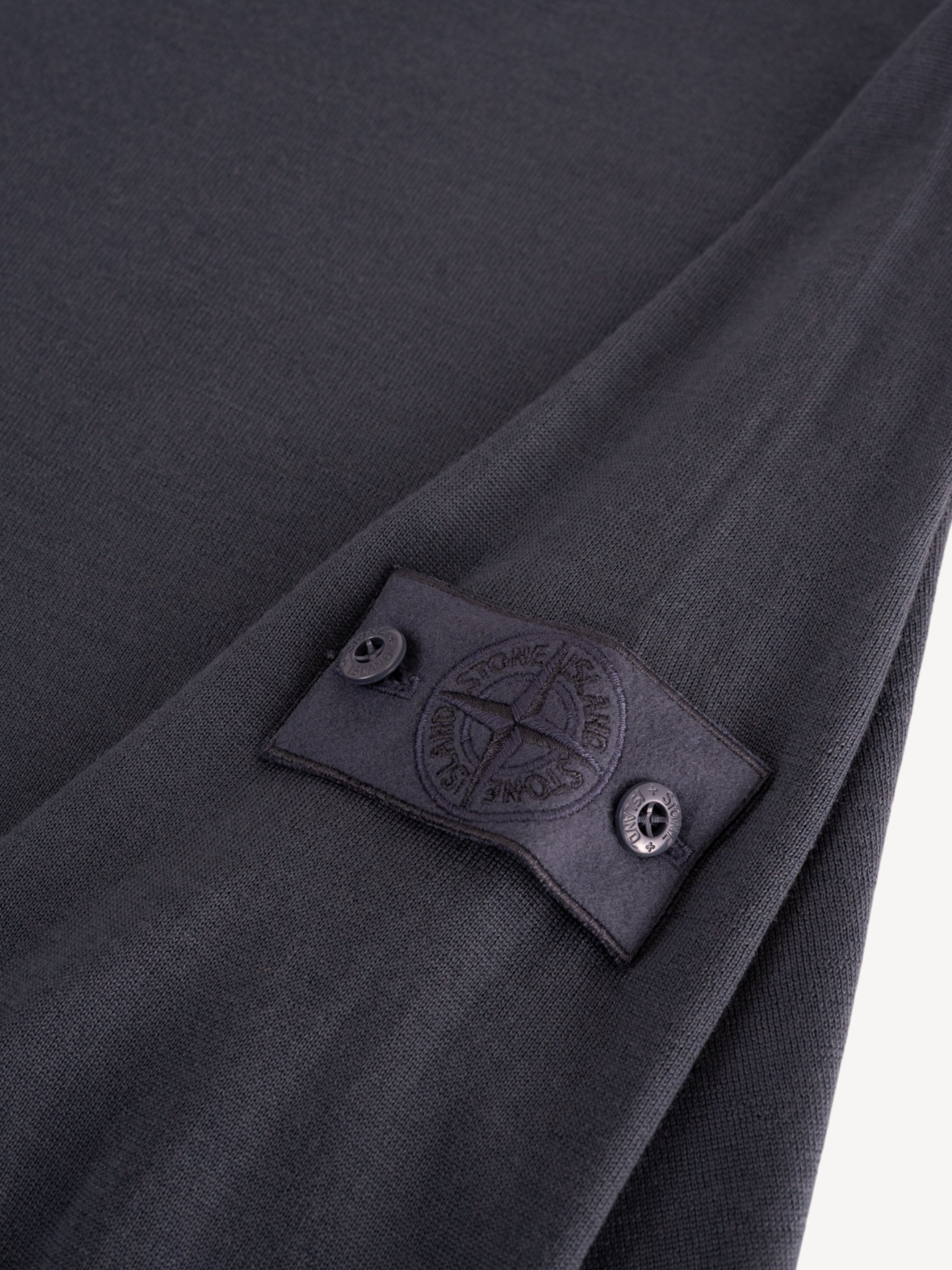 Ghost Piece Merino Crewneck - Slate Blue