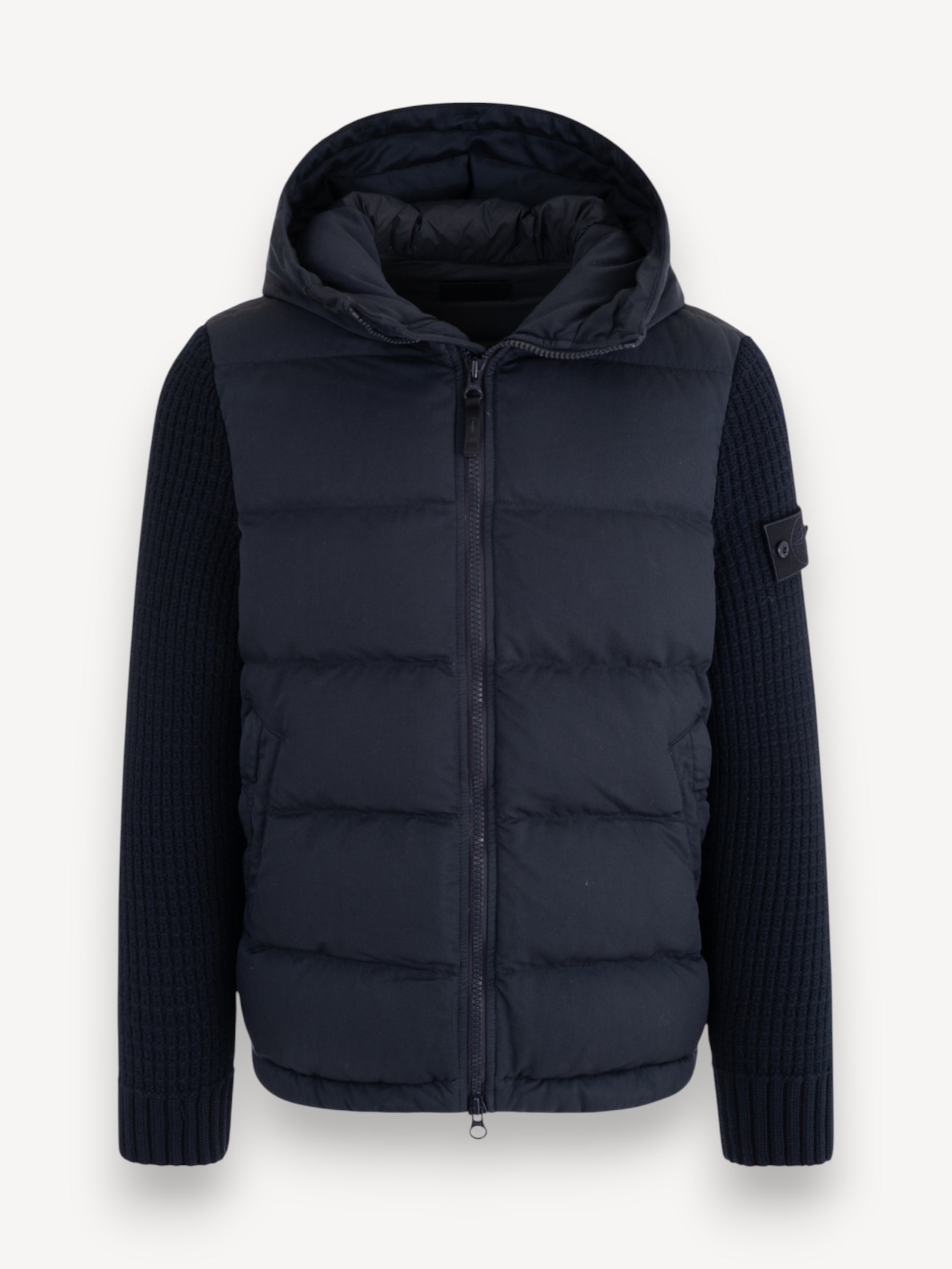 Ghost Piece Twill Wool Jacket - Donkerblauw