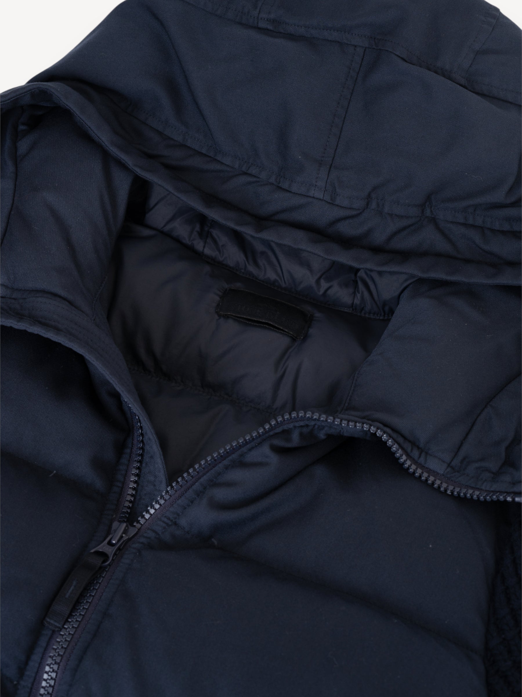 Ghost Piece Twill Wool Jacket - Donkerblauw