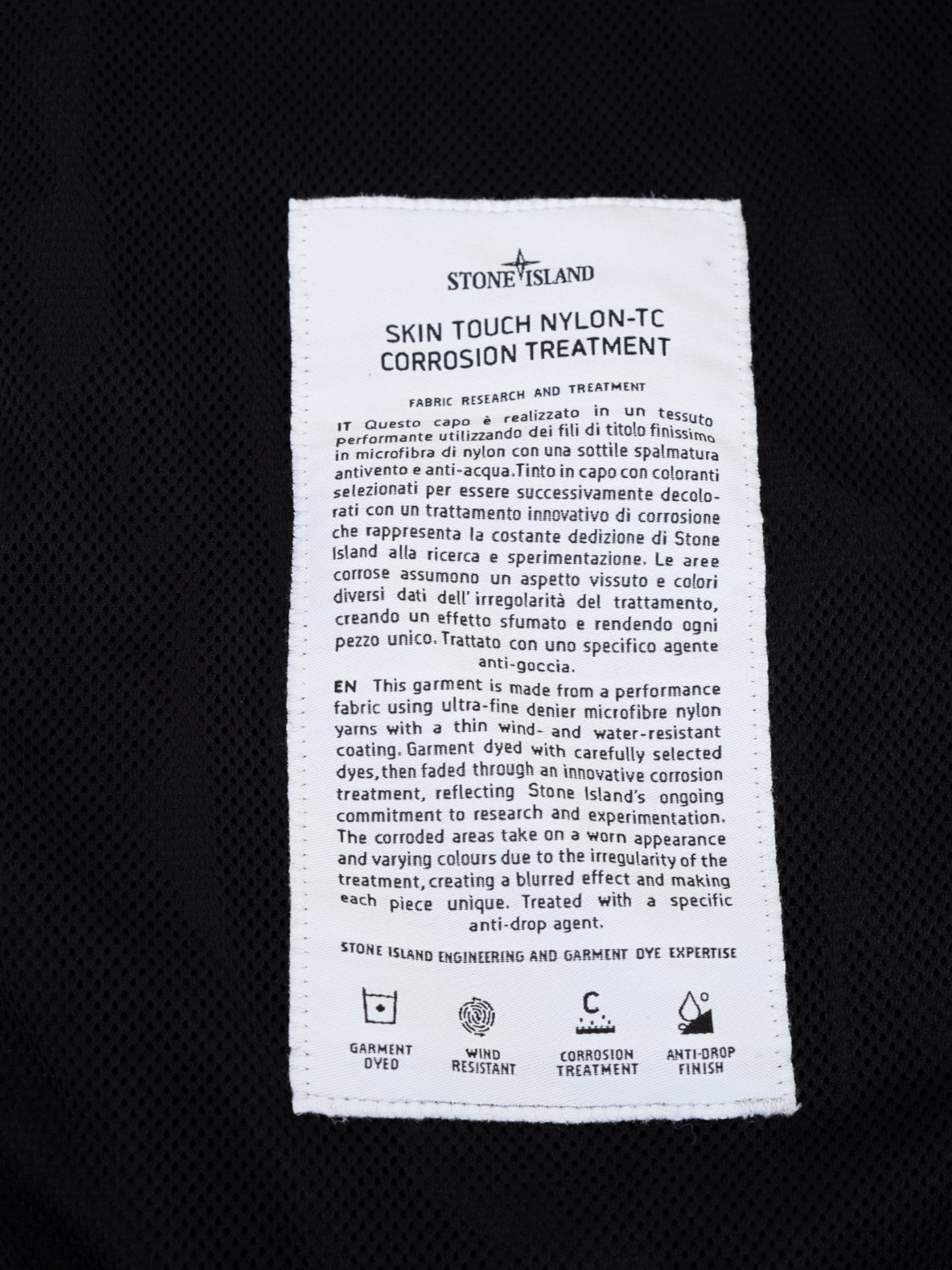 Skin Touch Nylon-TC Corrosion Jacket - Blue