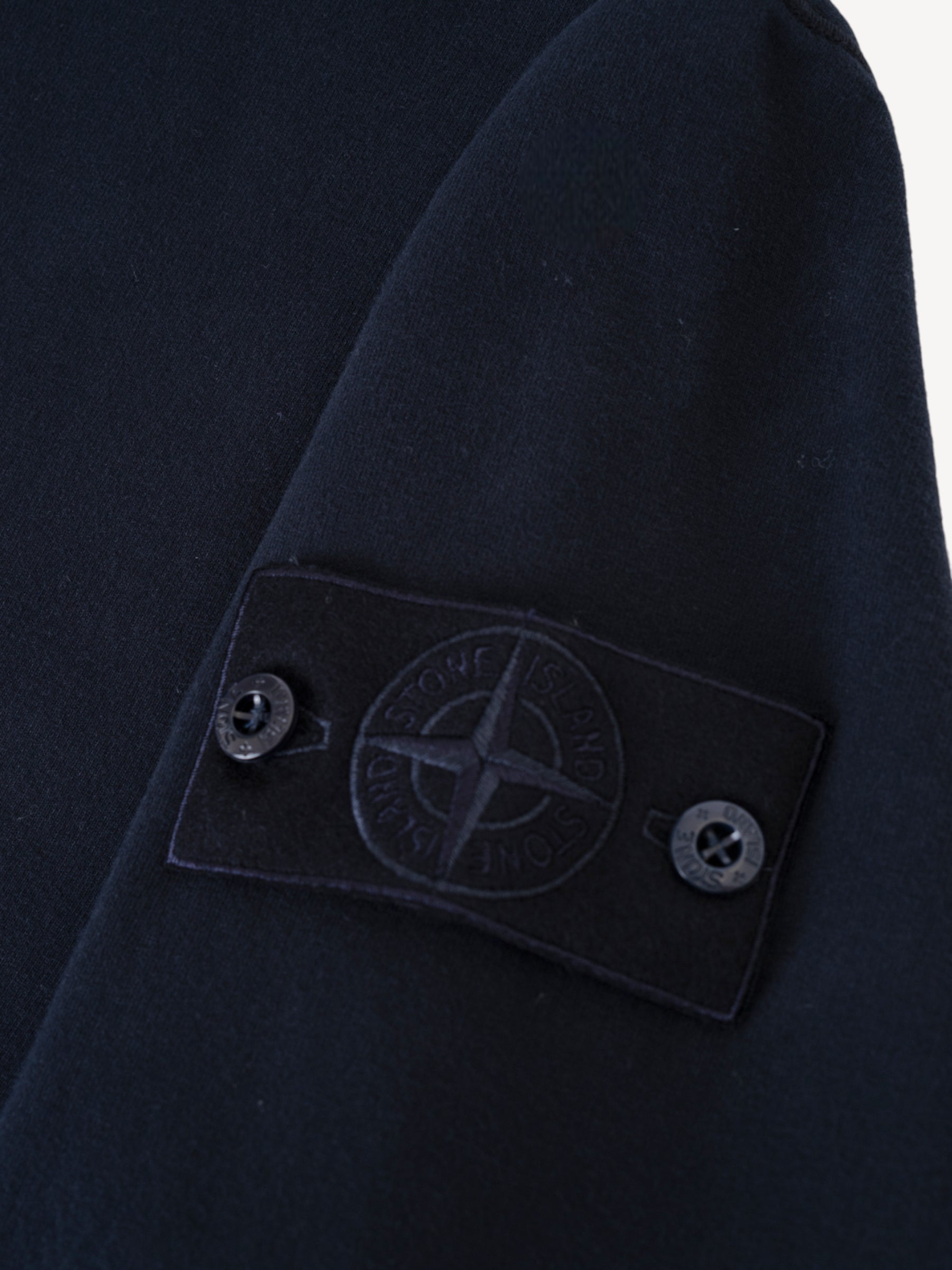 Ghost Piece Fleece Sweater - Donkerblauw
