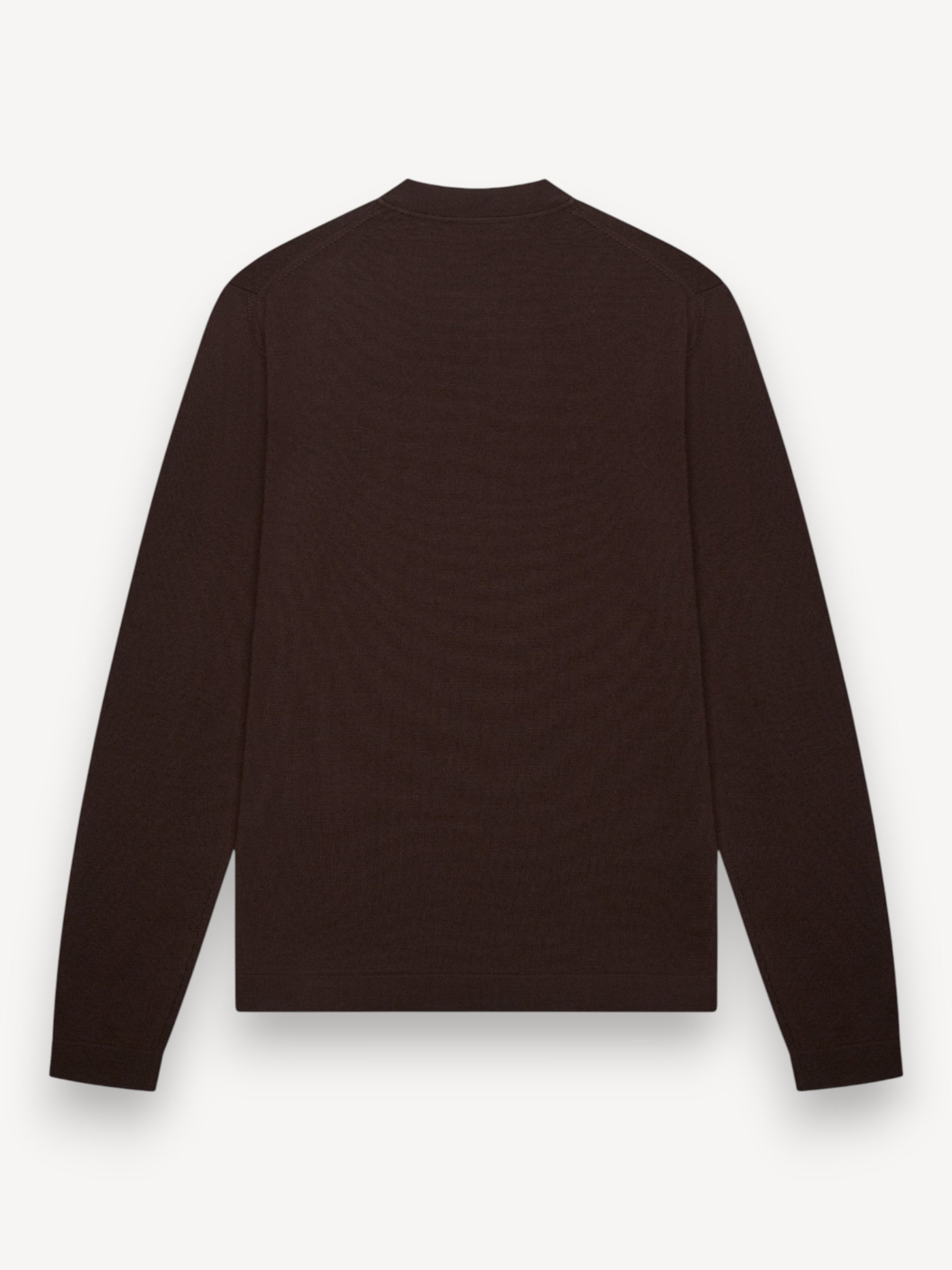 Cashwool Crewneck - Donkerbruin