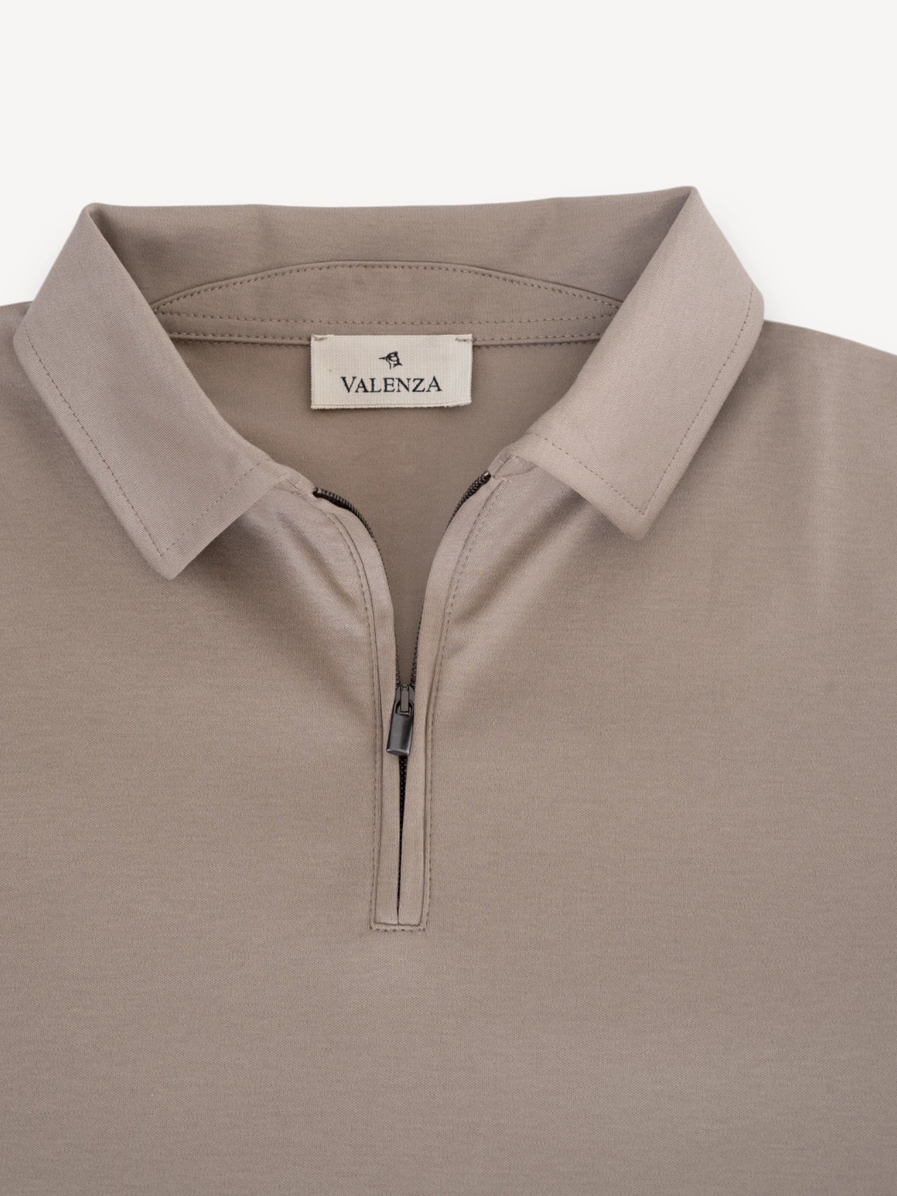 Interlock Supima Polo - Lead Grey