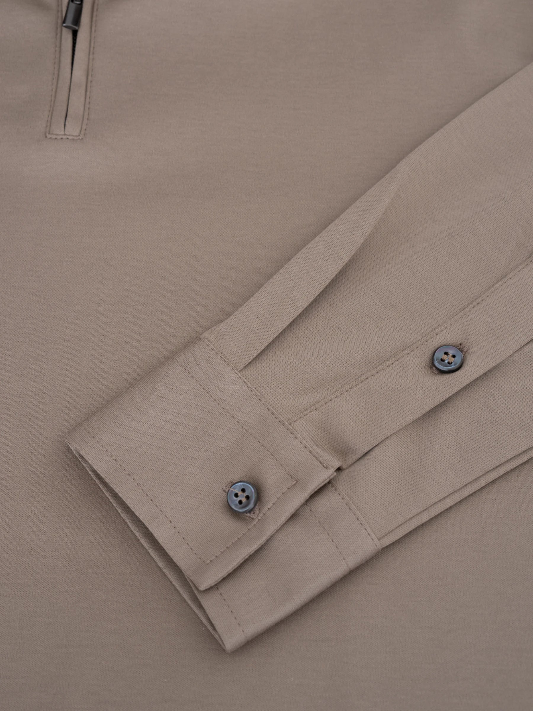 Interlock Supima Polo - Lead Grey