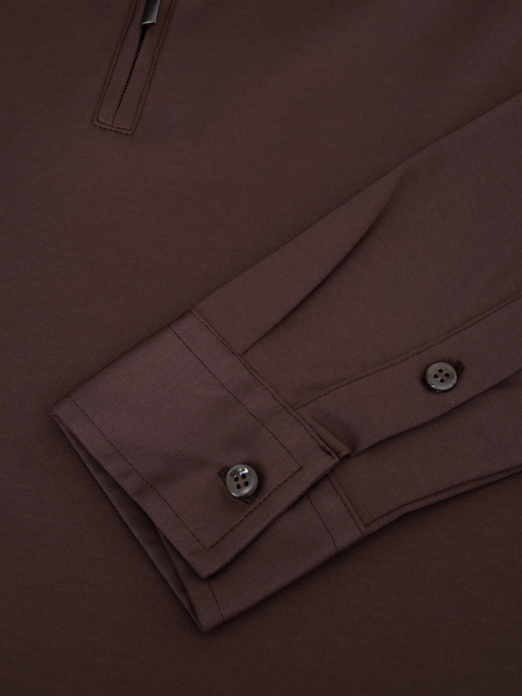 Interlock Supima Polo - Ebony Brown