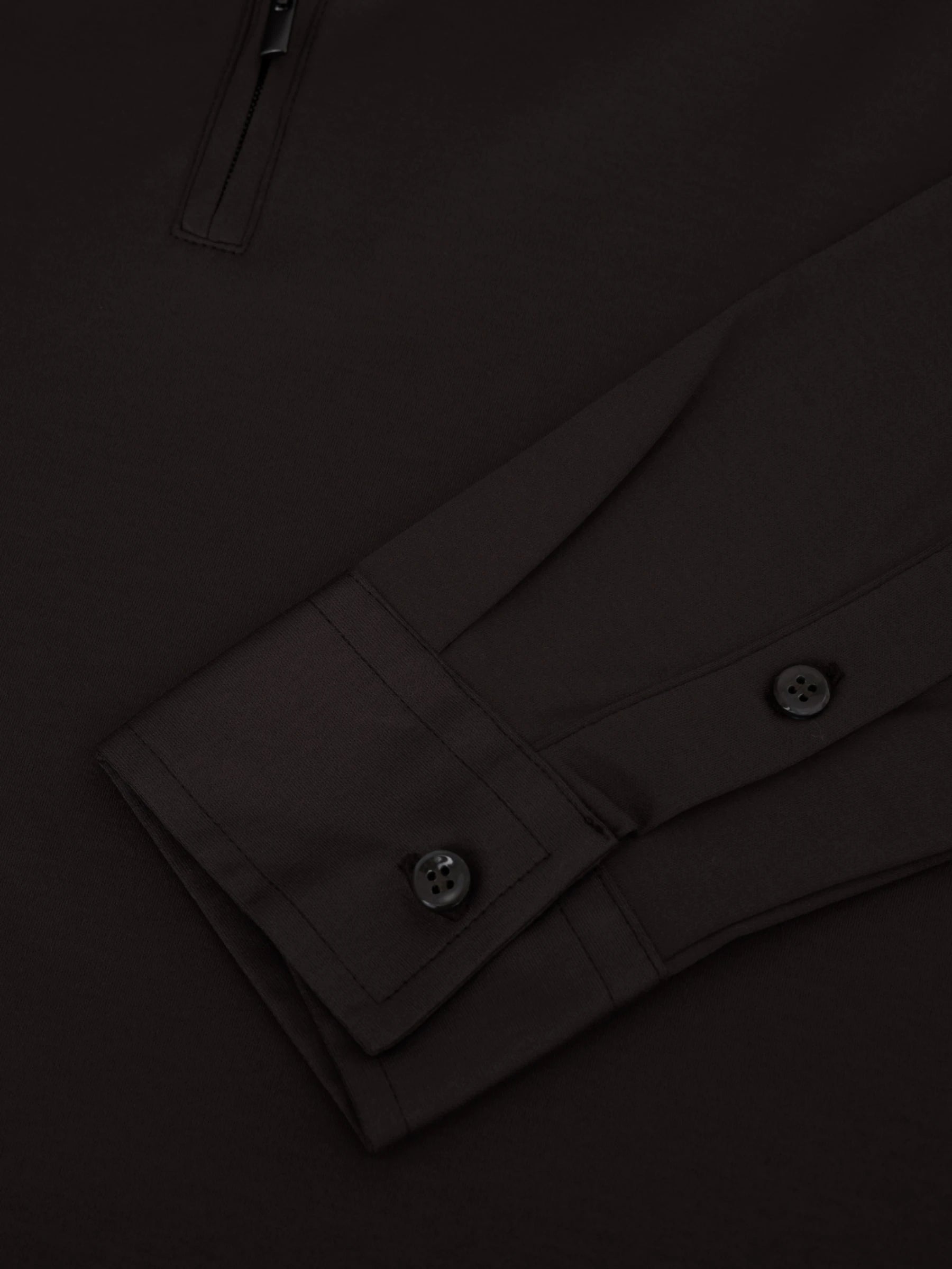 Interlock Supima Polo - Zwart