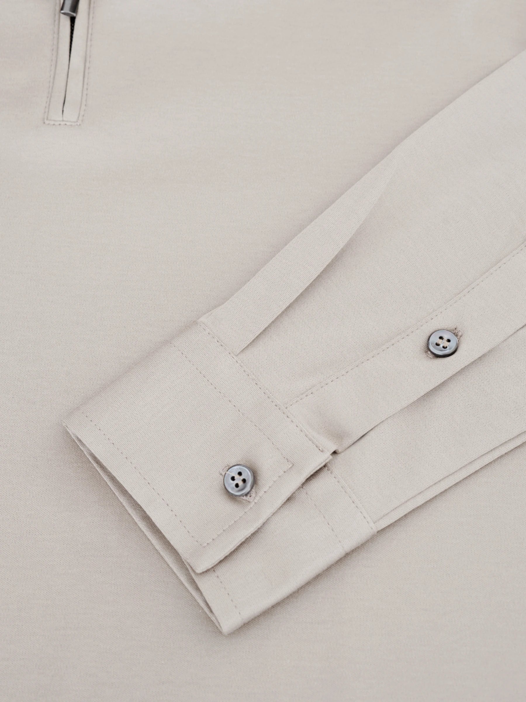 Interlock Supima Polo - Pearl Grey