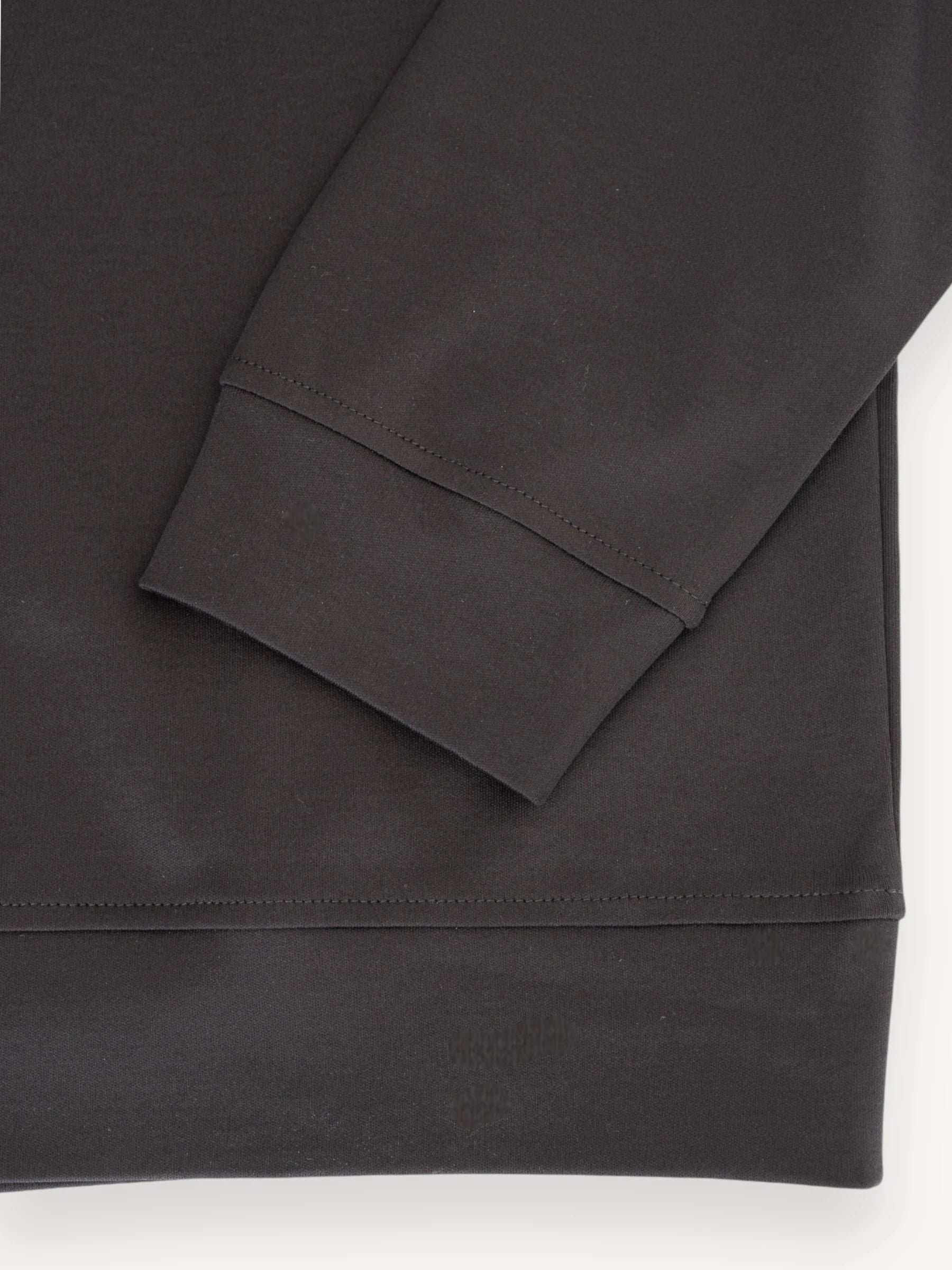 Interlock Supima Sweater - Asphalt