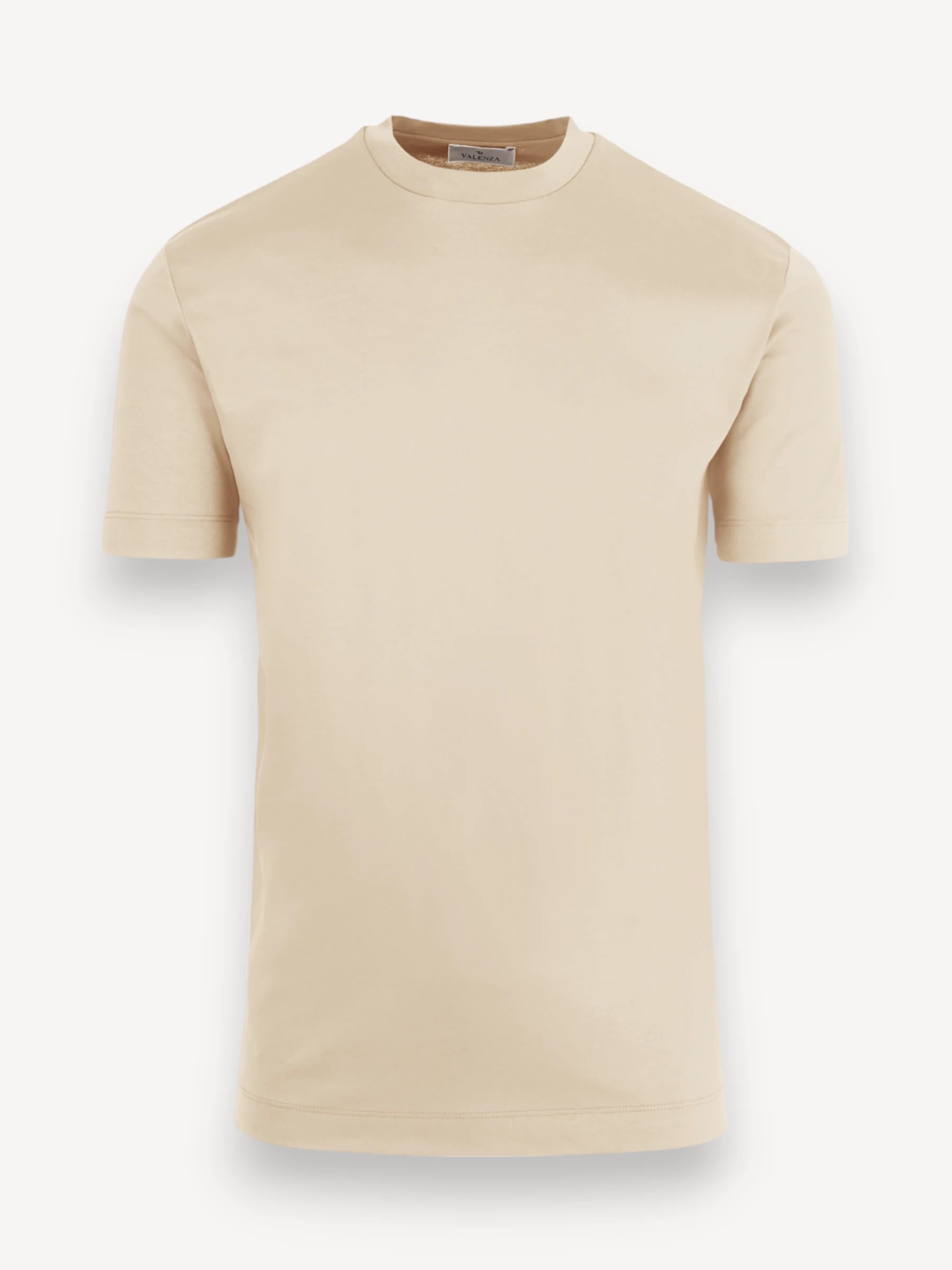 Interlock Supima T-Shirt - Beige