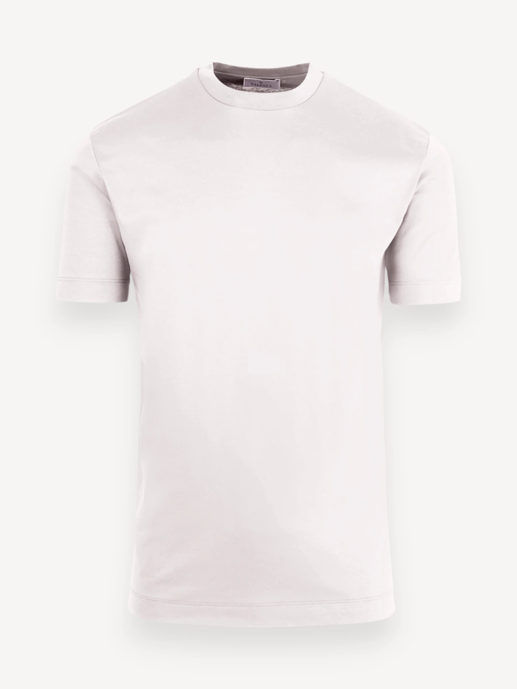 Interlock Supima T-Shirt - Pearl Grey