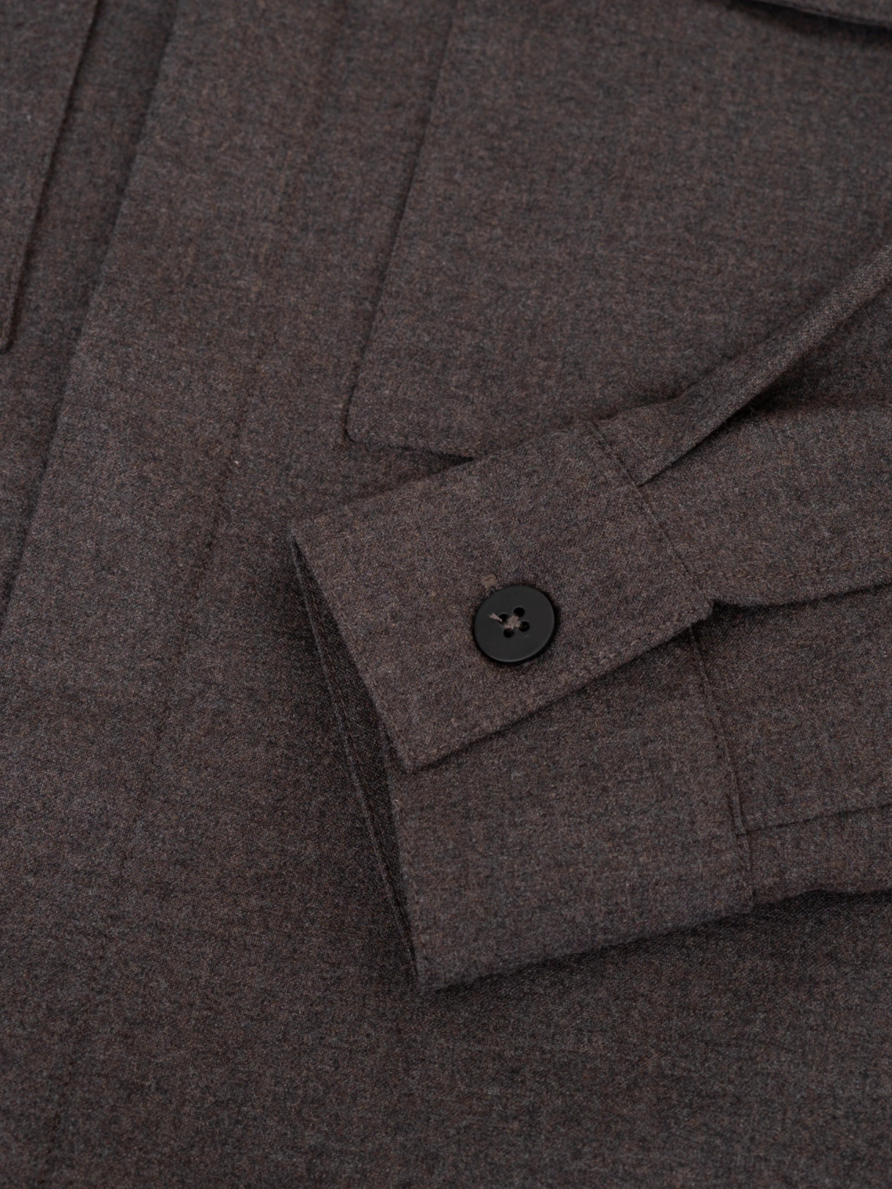 Ewen Overshirt - Donkerbruin