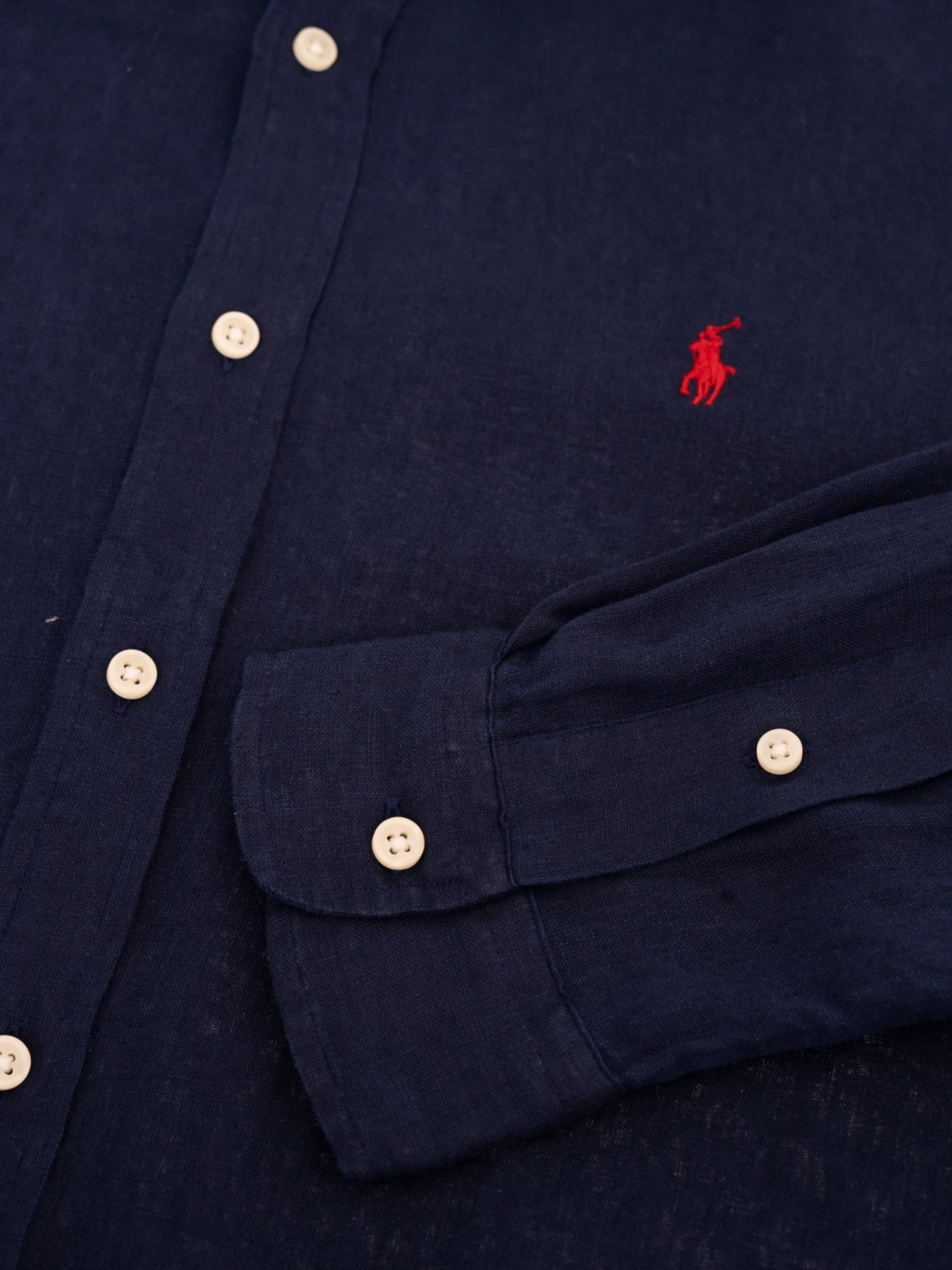 Linnen Shirt - Navy