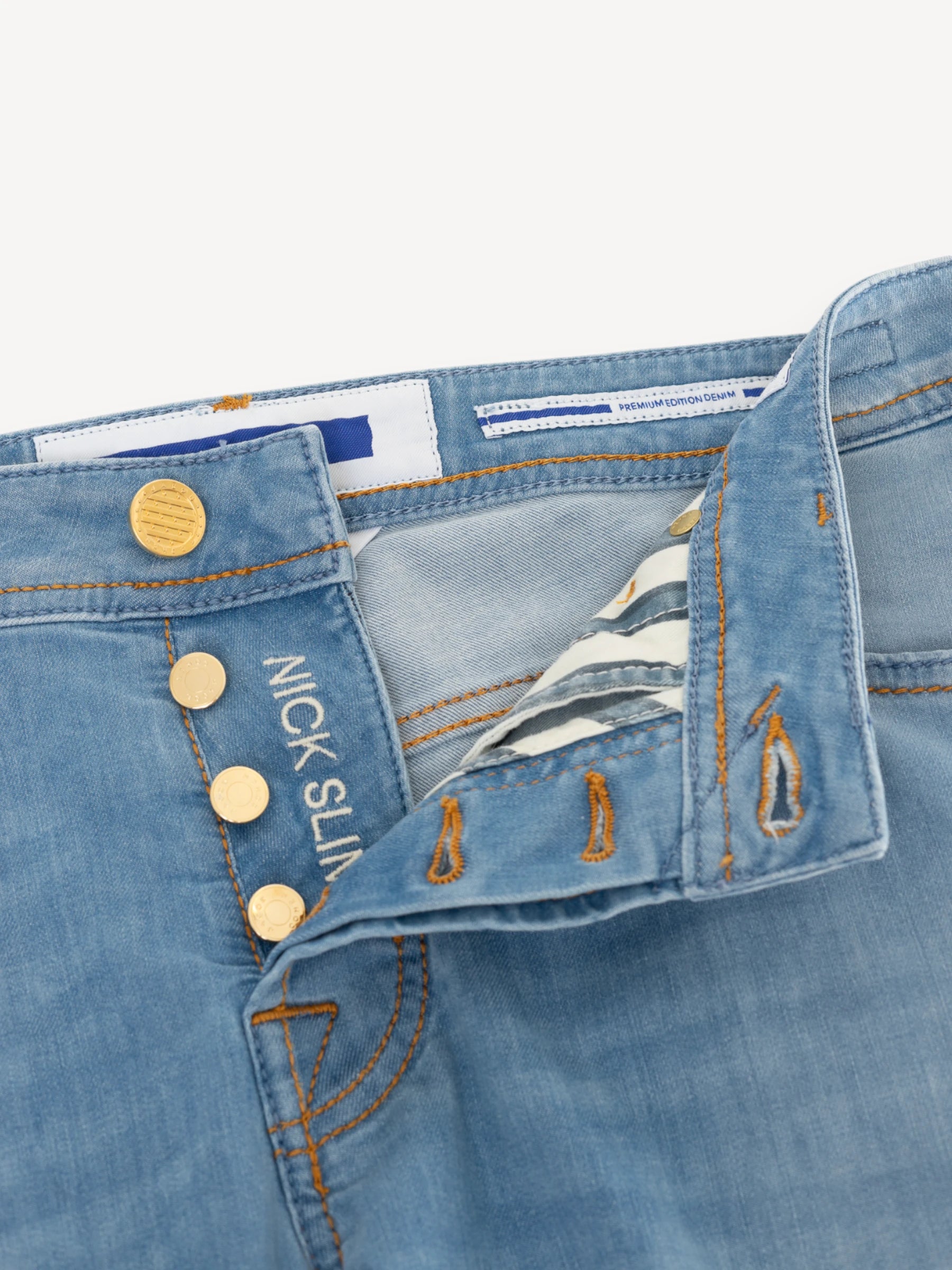 Nick Slim Jeans - Lichtblauw