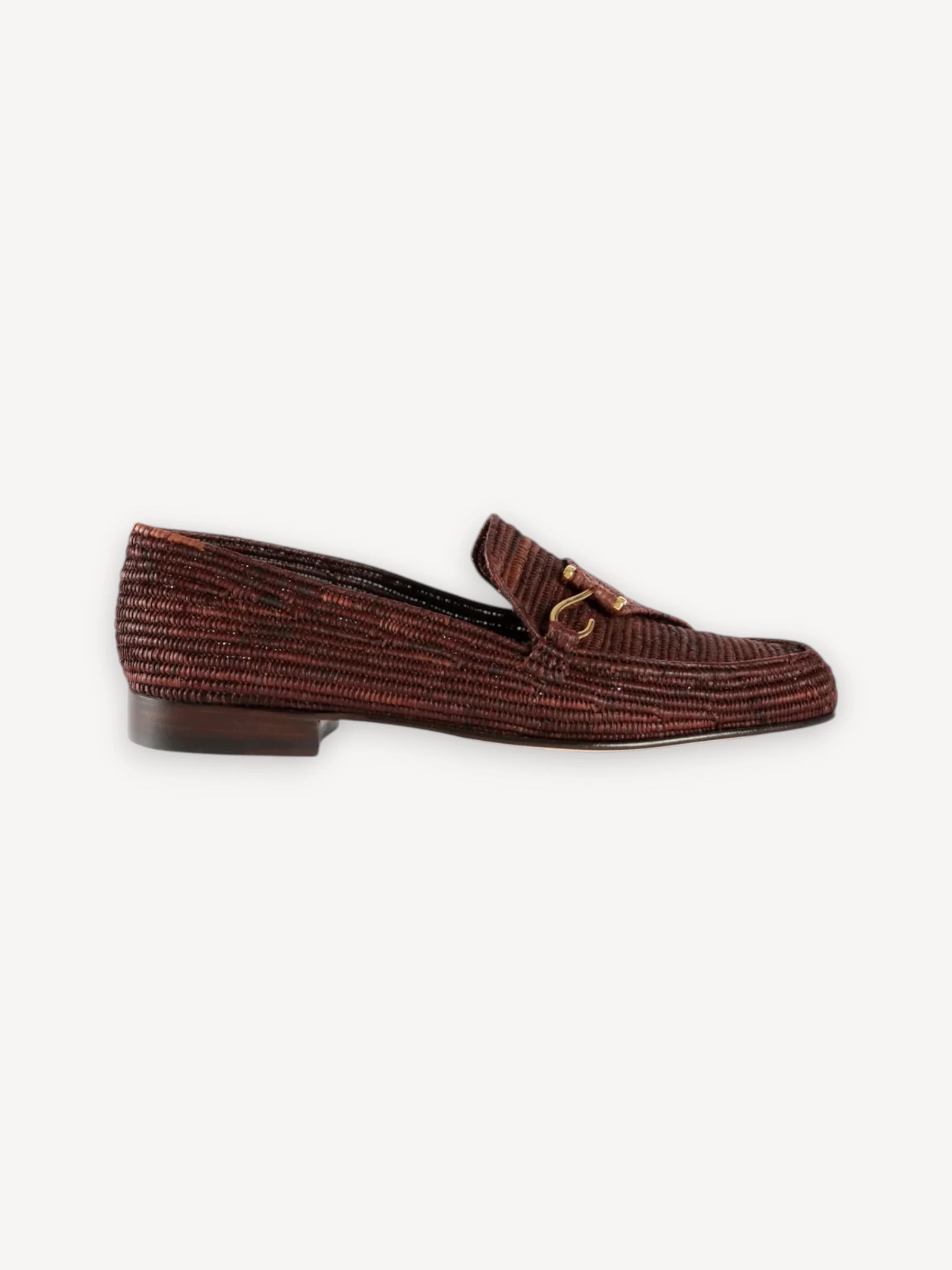 Agadir Loafer - Raffia Brown