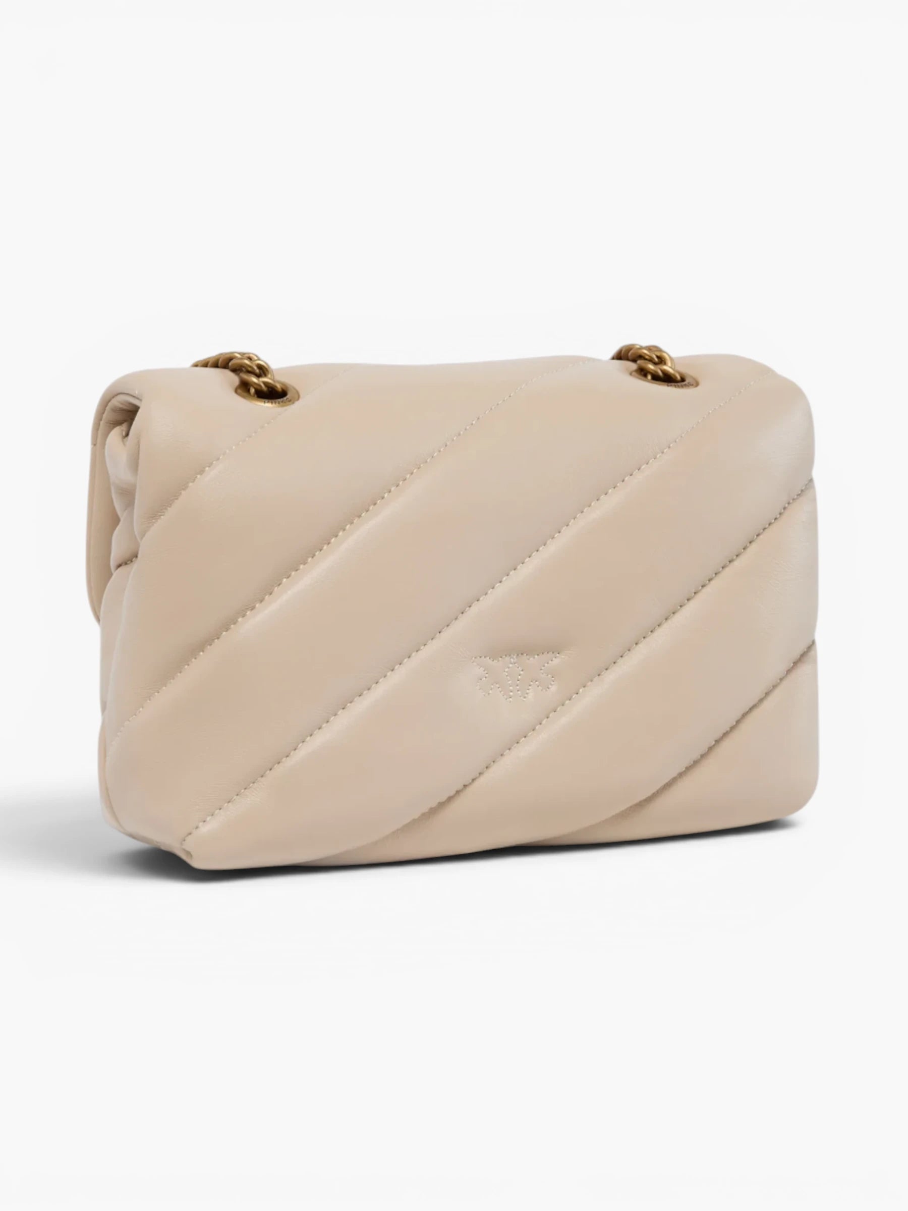 Pinko Love Mini Puff Bag - Beige