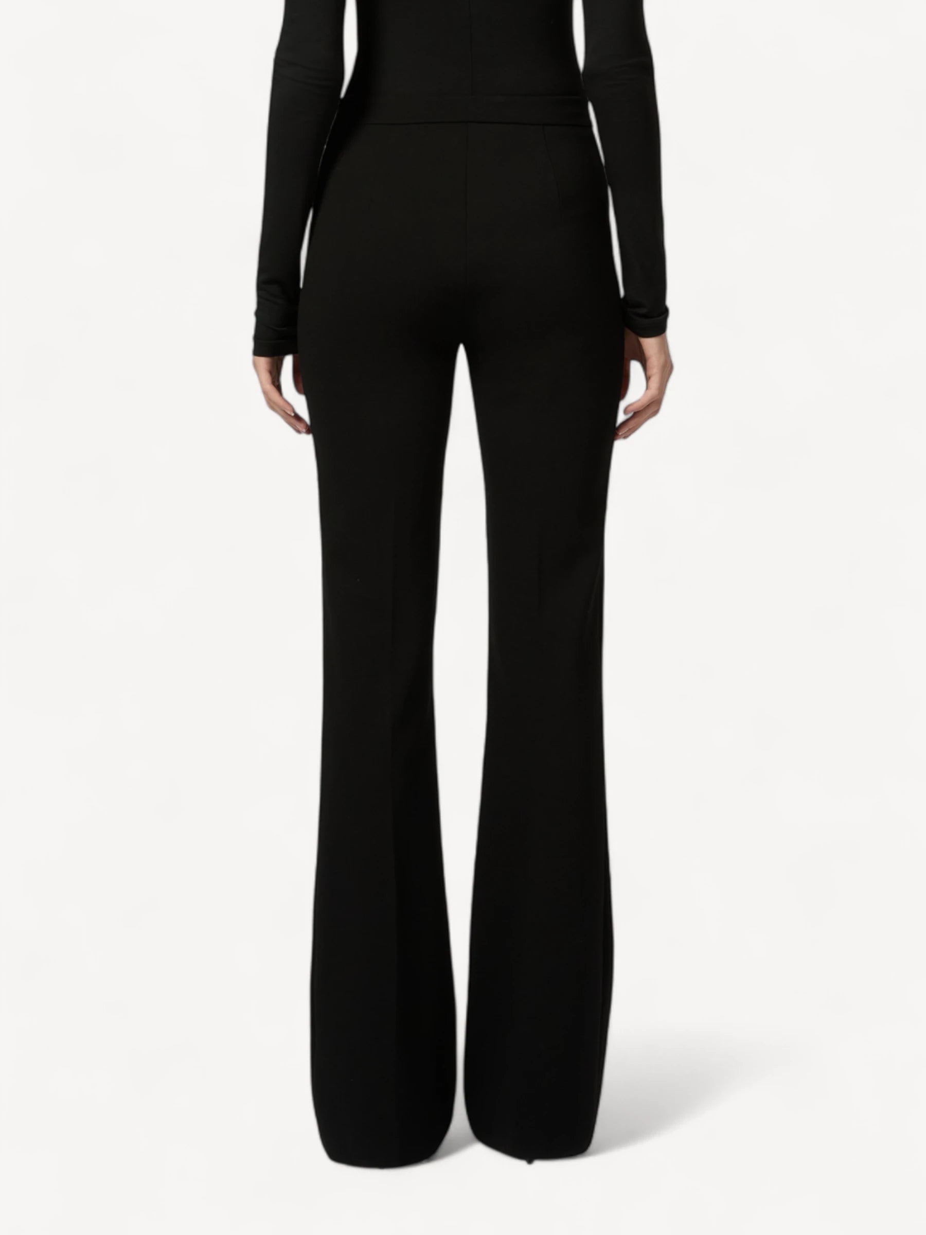 Flared Pants - Zwart
