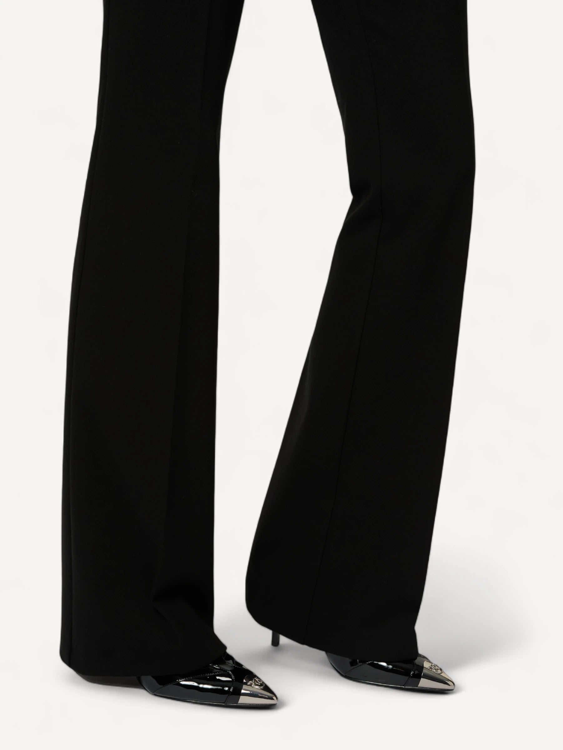 Flared Pants - Zwart