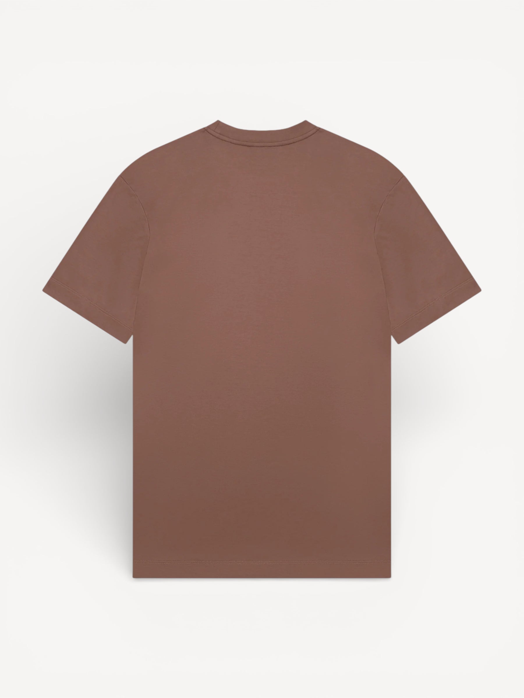 Interlock Supima T-Shirt - Corteccia Brown