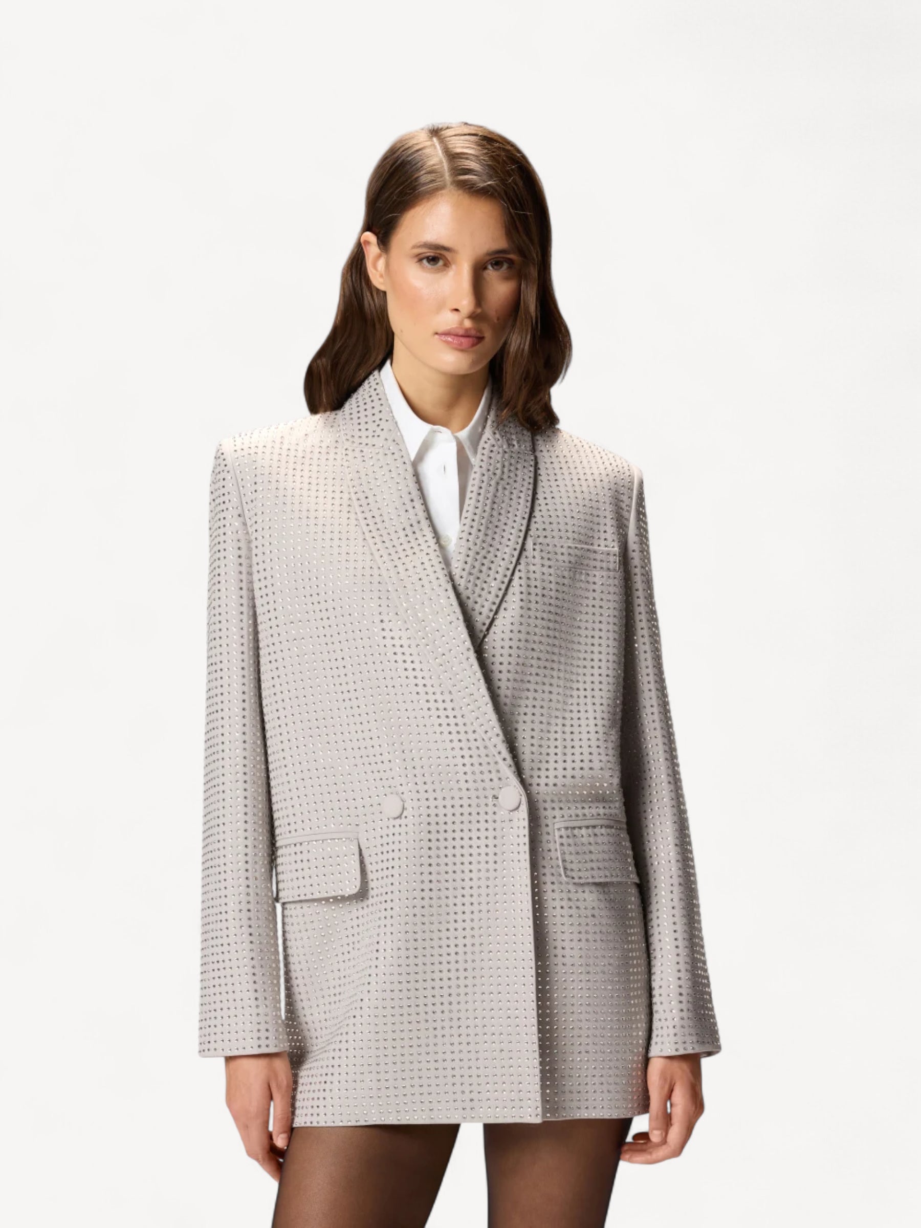 Oversized Blazer - Grijs