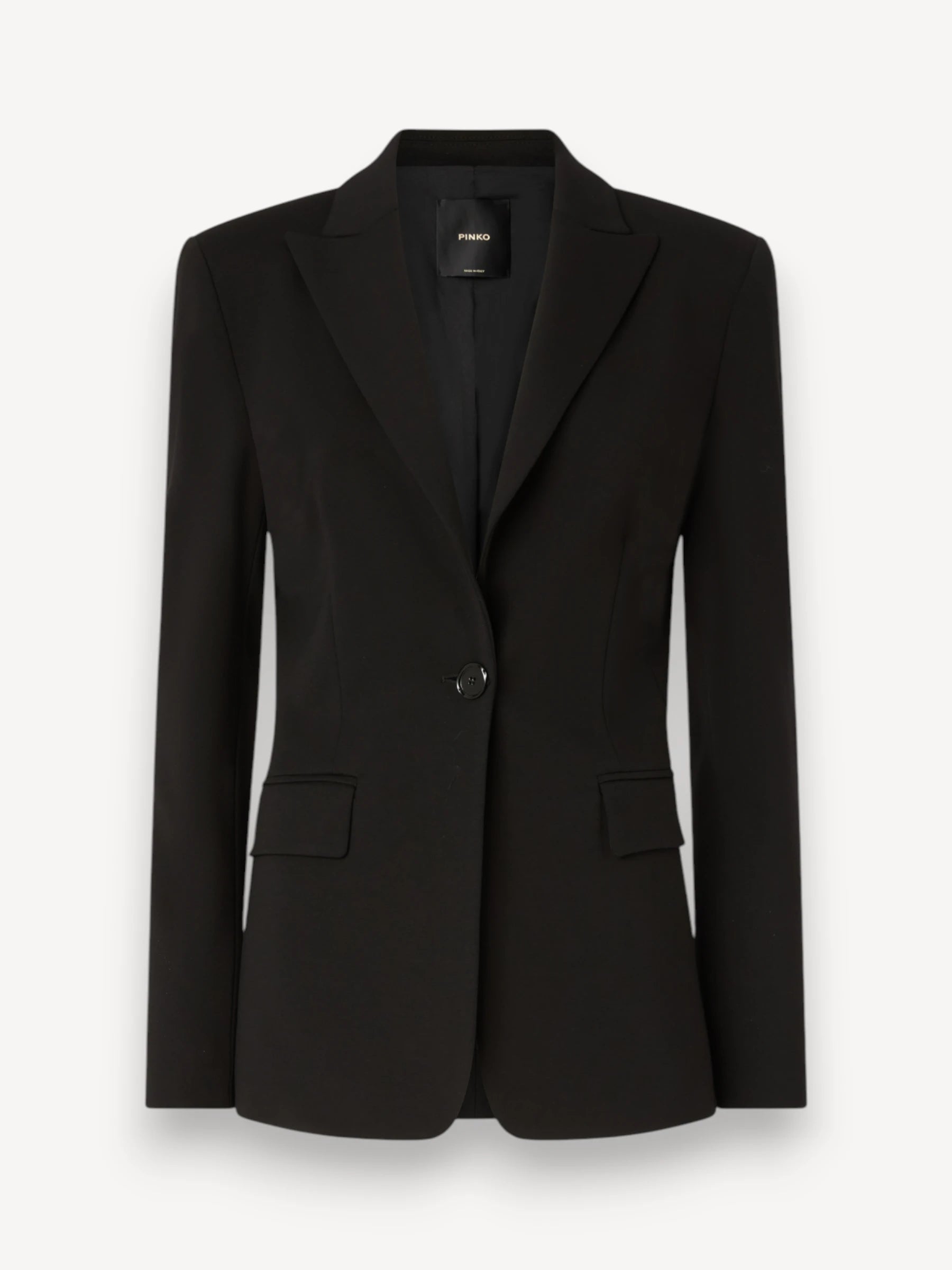 Milano-Knit Blazer - Zwart