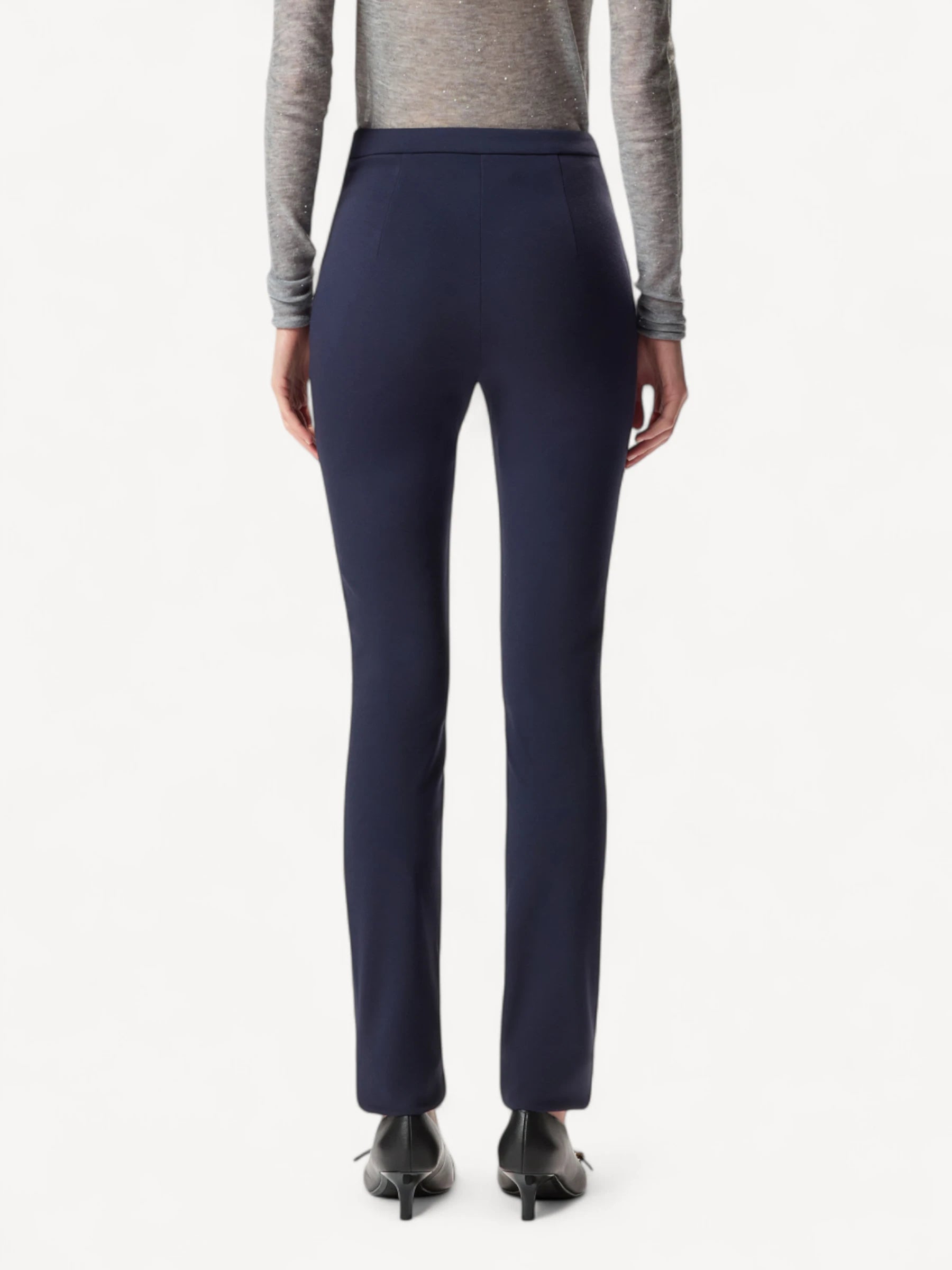 Milano-Knit Pants - Donkerblauw