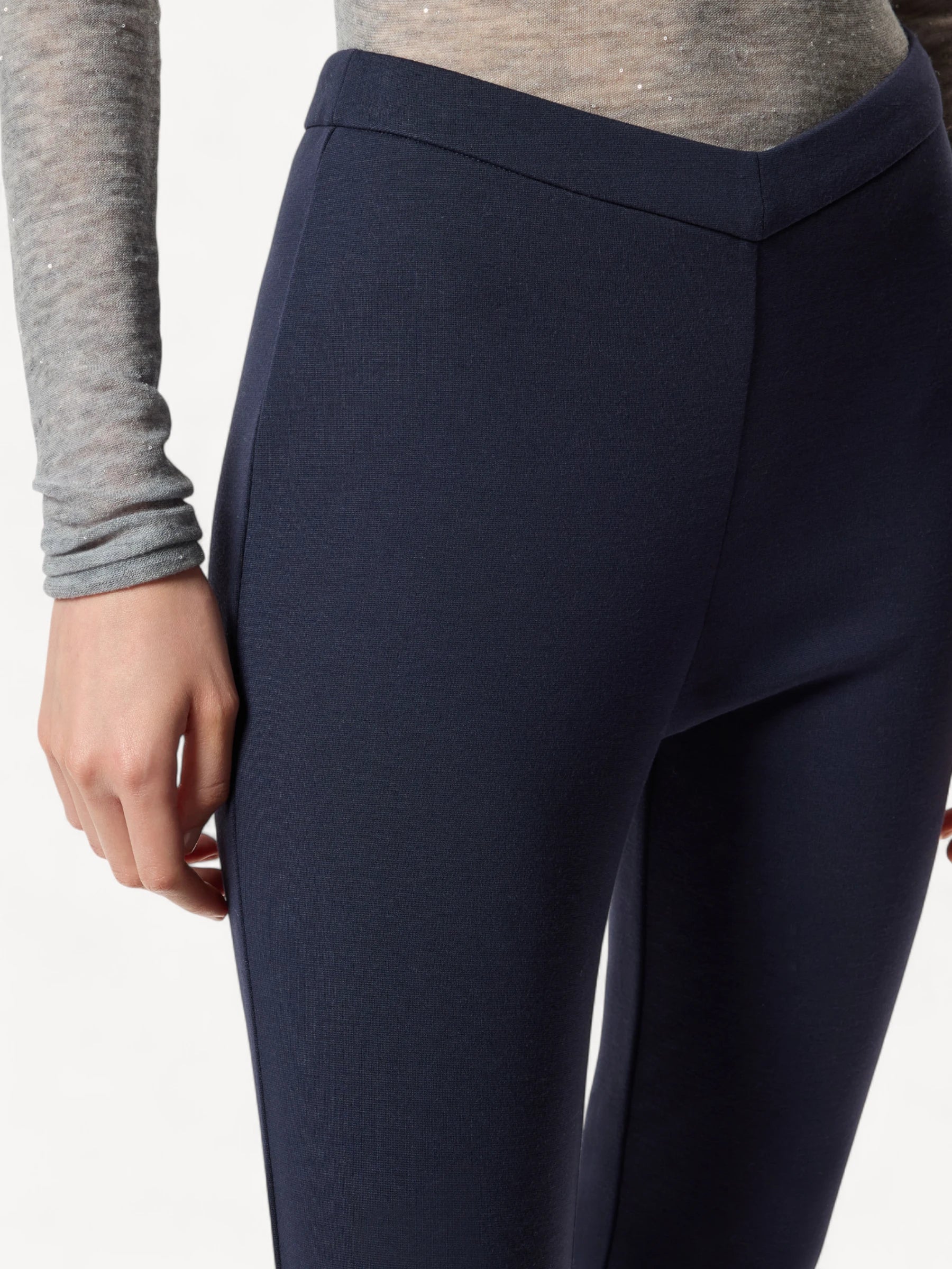 Milano-Knit Pants - Donkerblauw