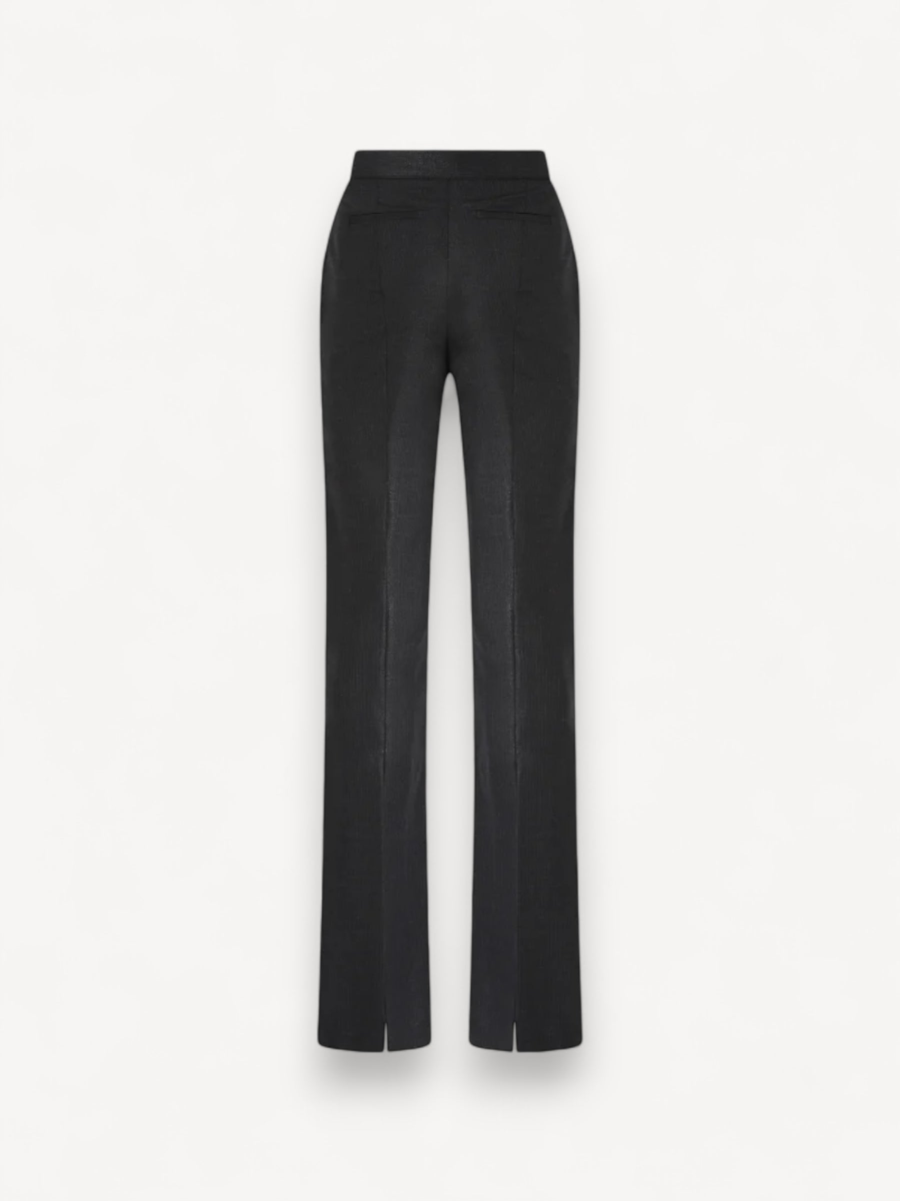 Pinstriped Trousers - Zwart