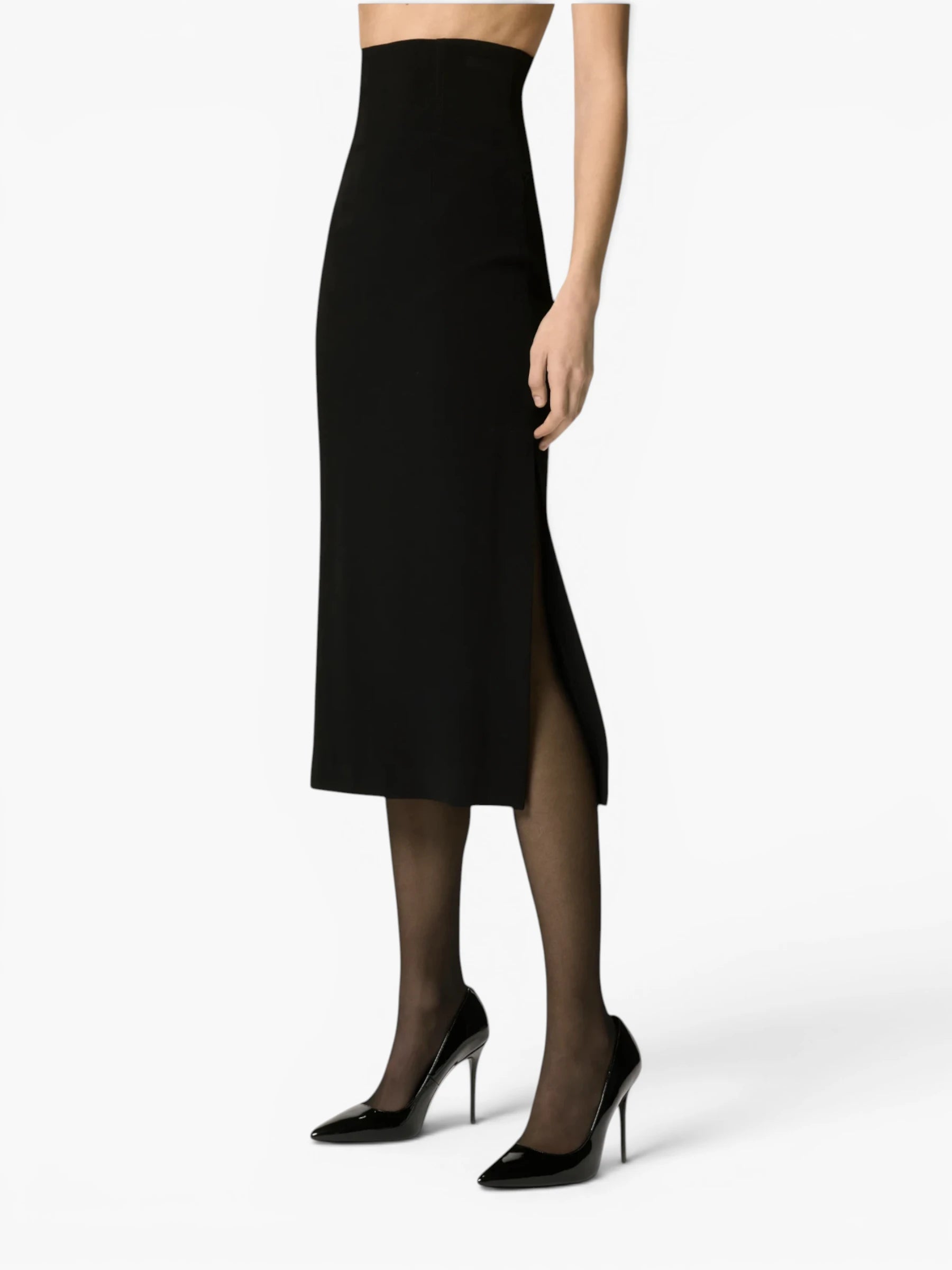 Midi Skirt - Zwart