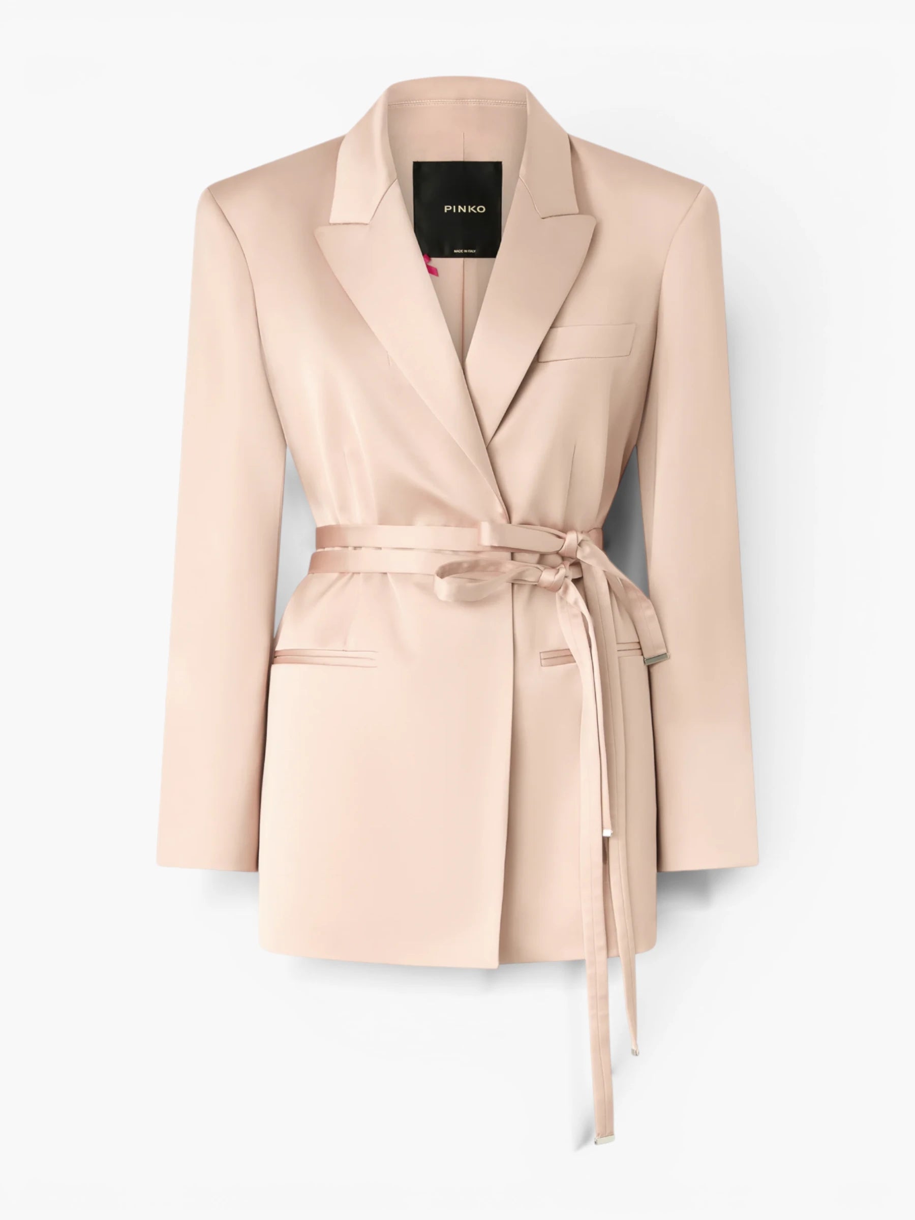 Rapa Giacca Satin Mahogany Blazer - Roze