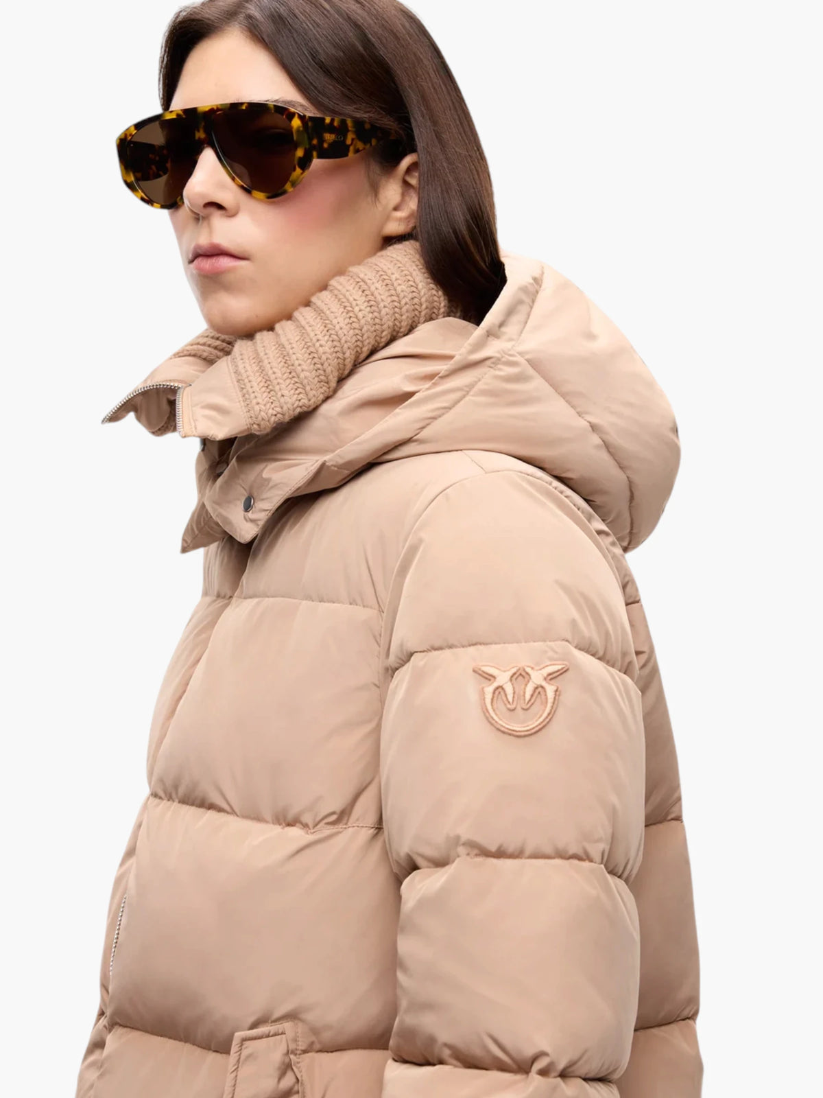 PINKO Puff jacket - Beige