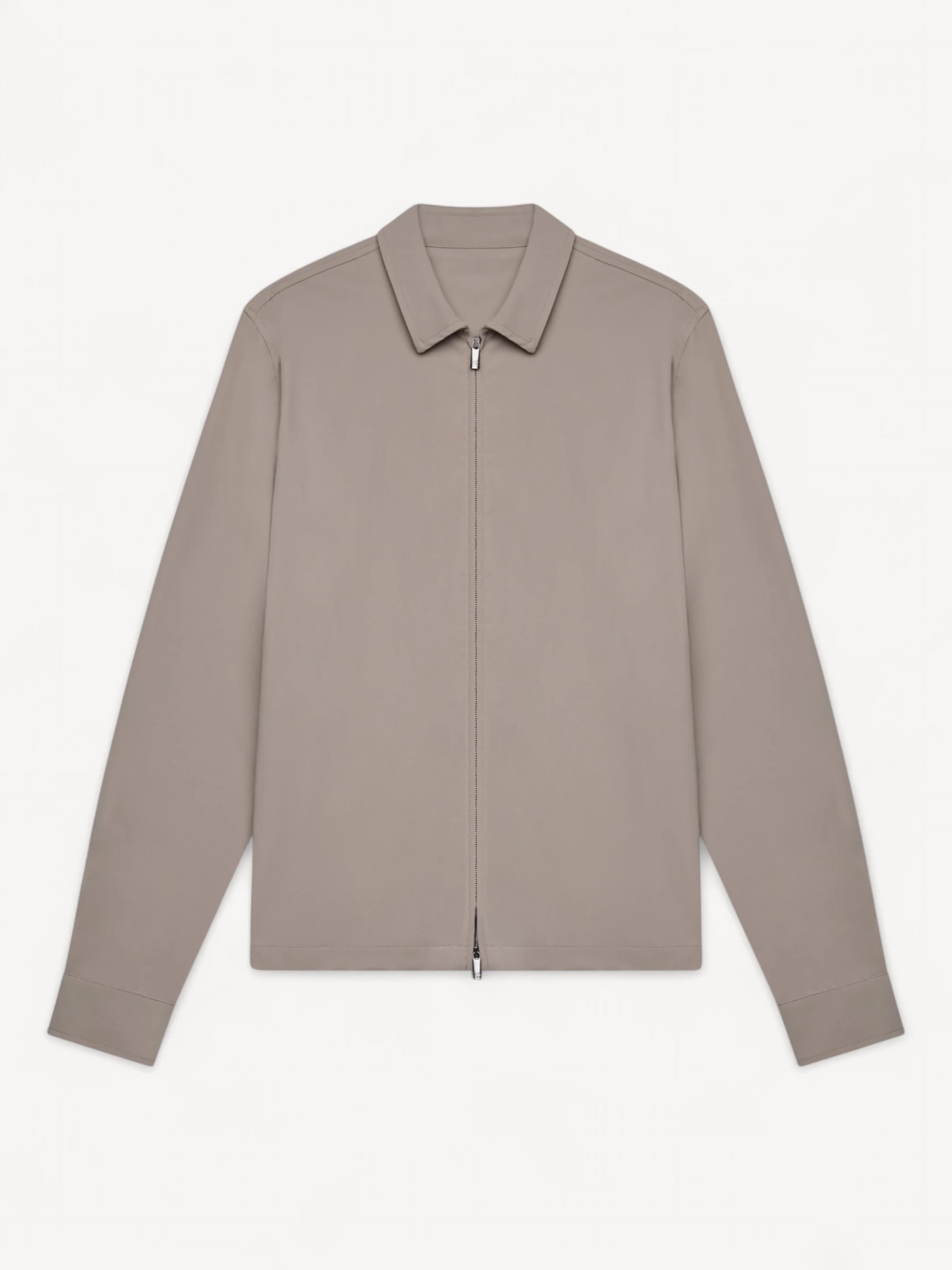 Tech Stretch Overshirt - Light Beige