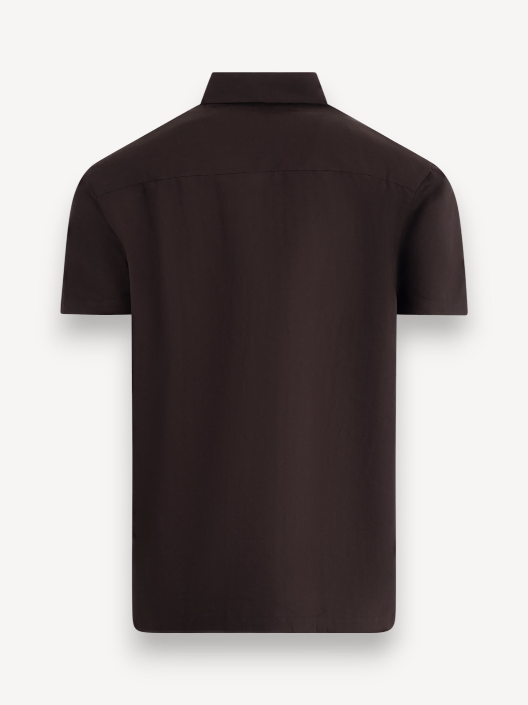 Tanner Linen Shirt - Dark Brown