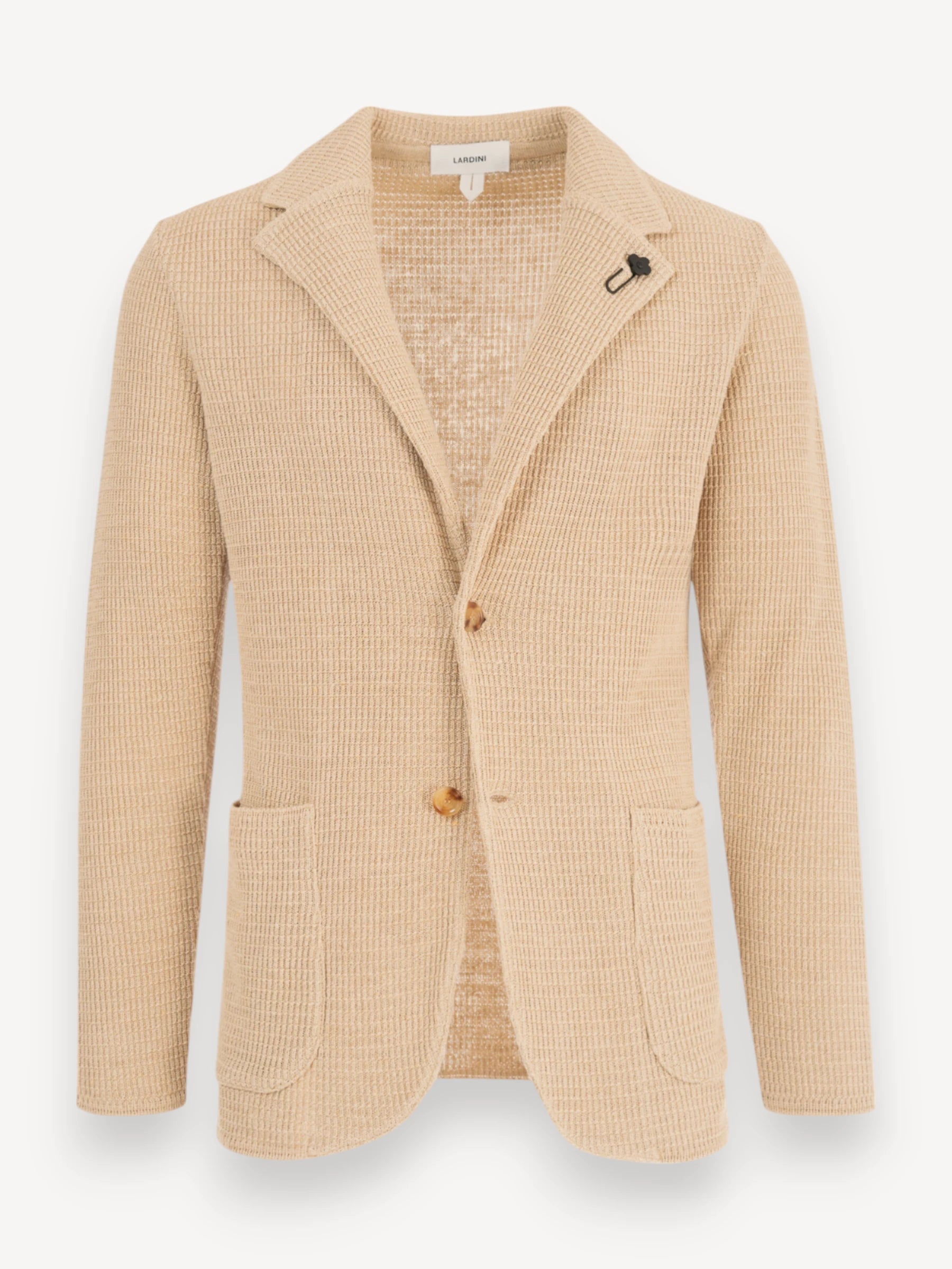 Gebreide Blazer - Donker Beige
