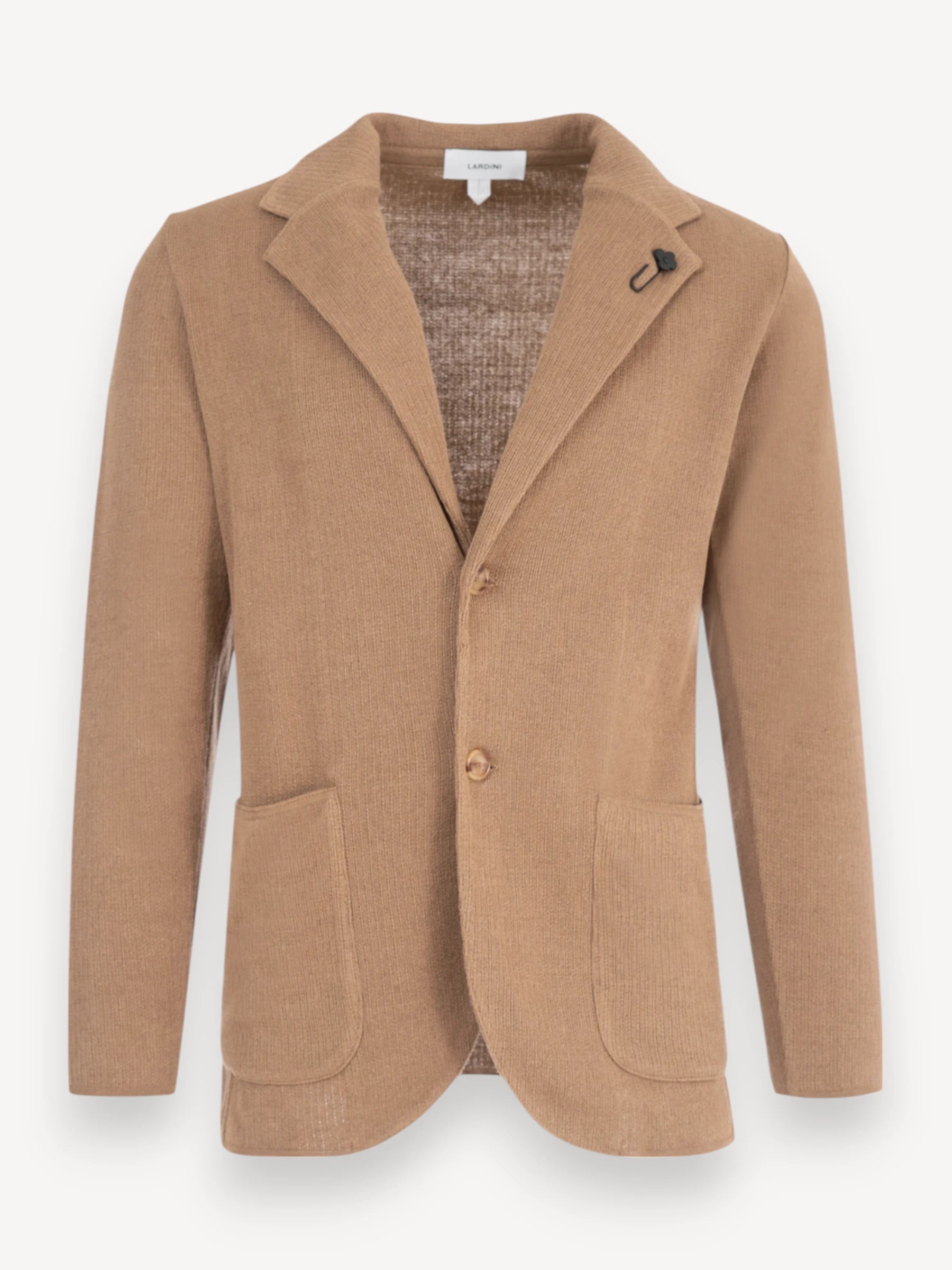Gebreide Blazer - Donker Beige