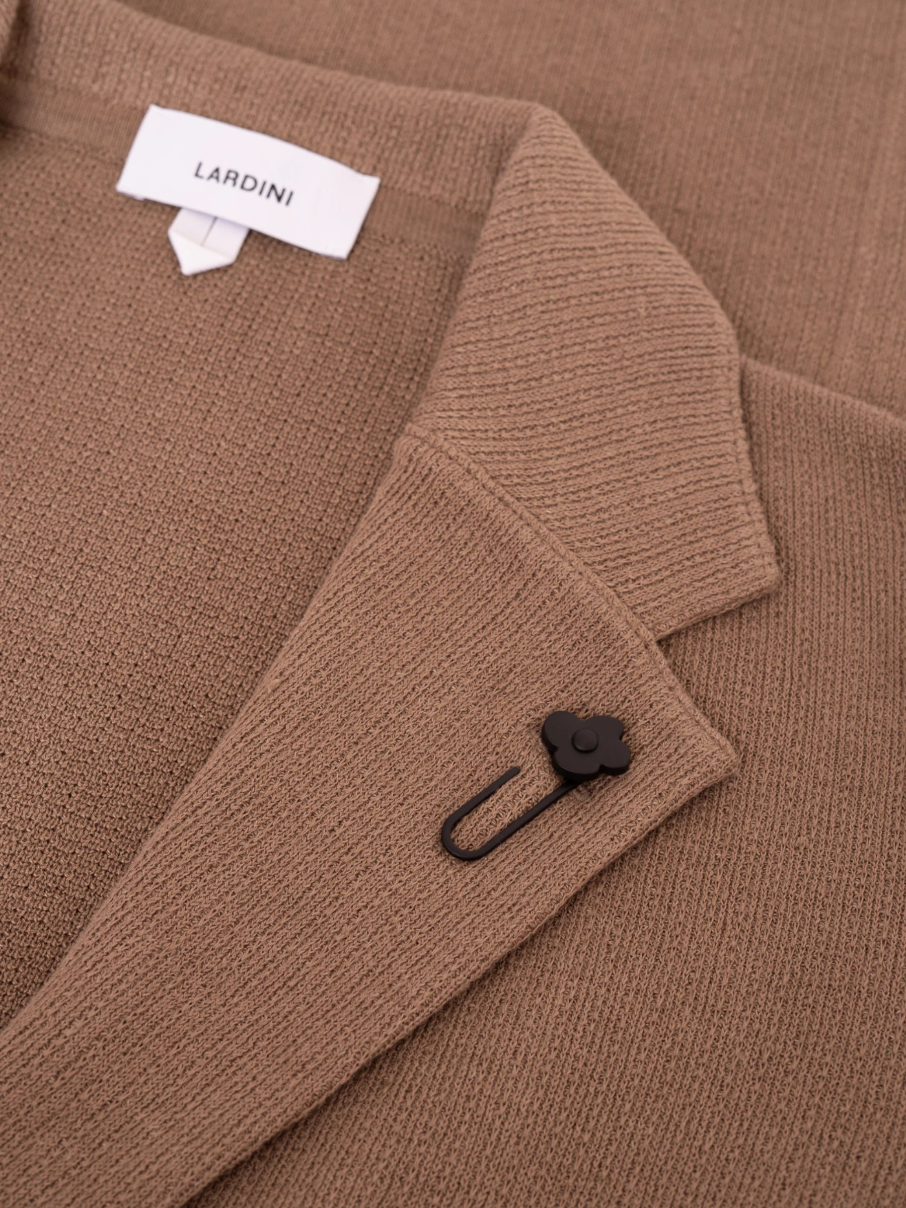 Gebreide Blazer - Donker Beige