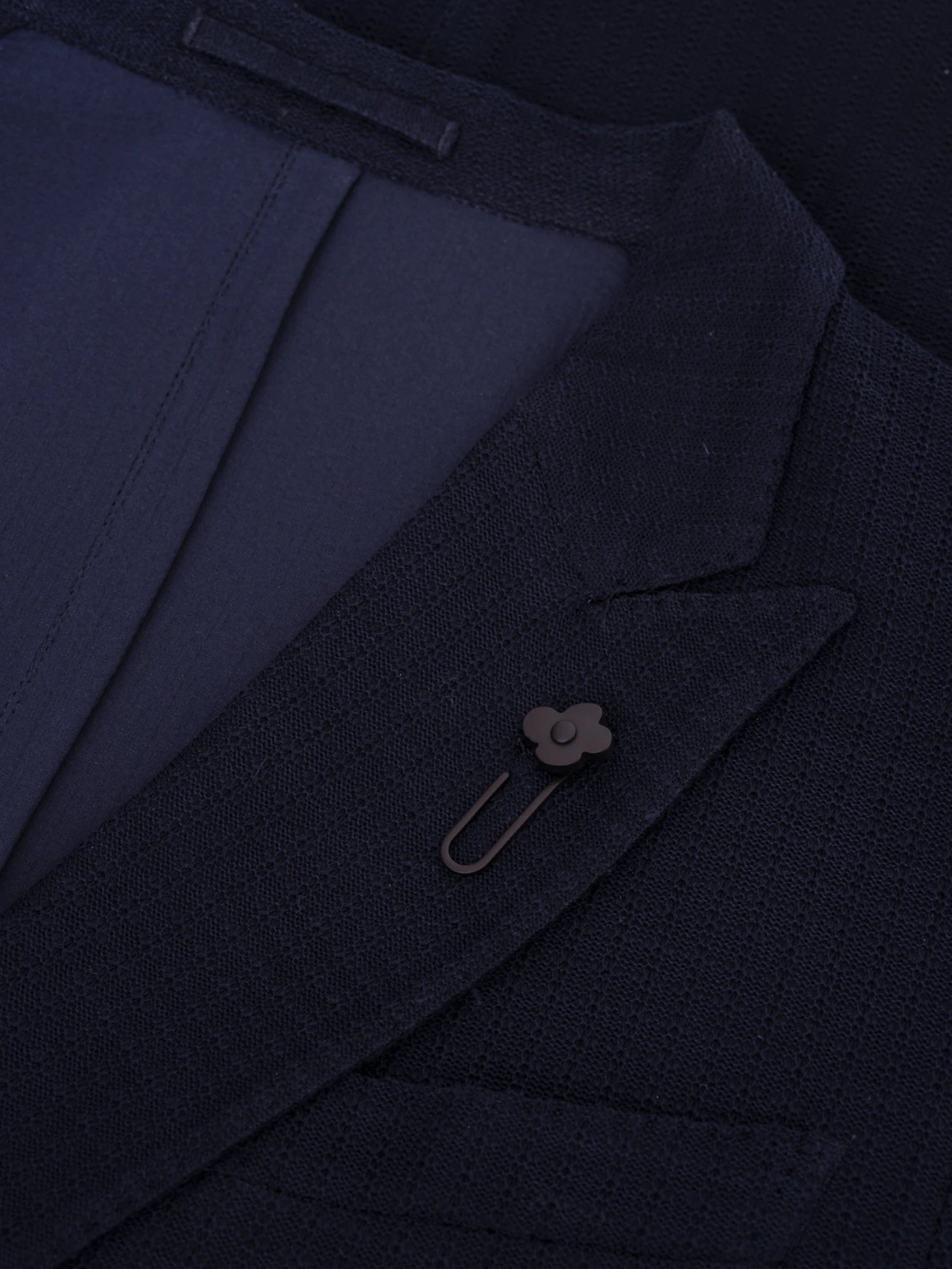 Double Breasted Blazer - Donkerblauw