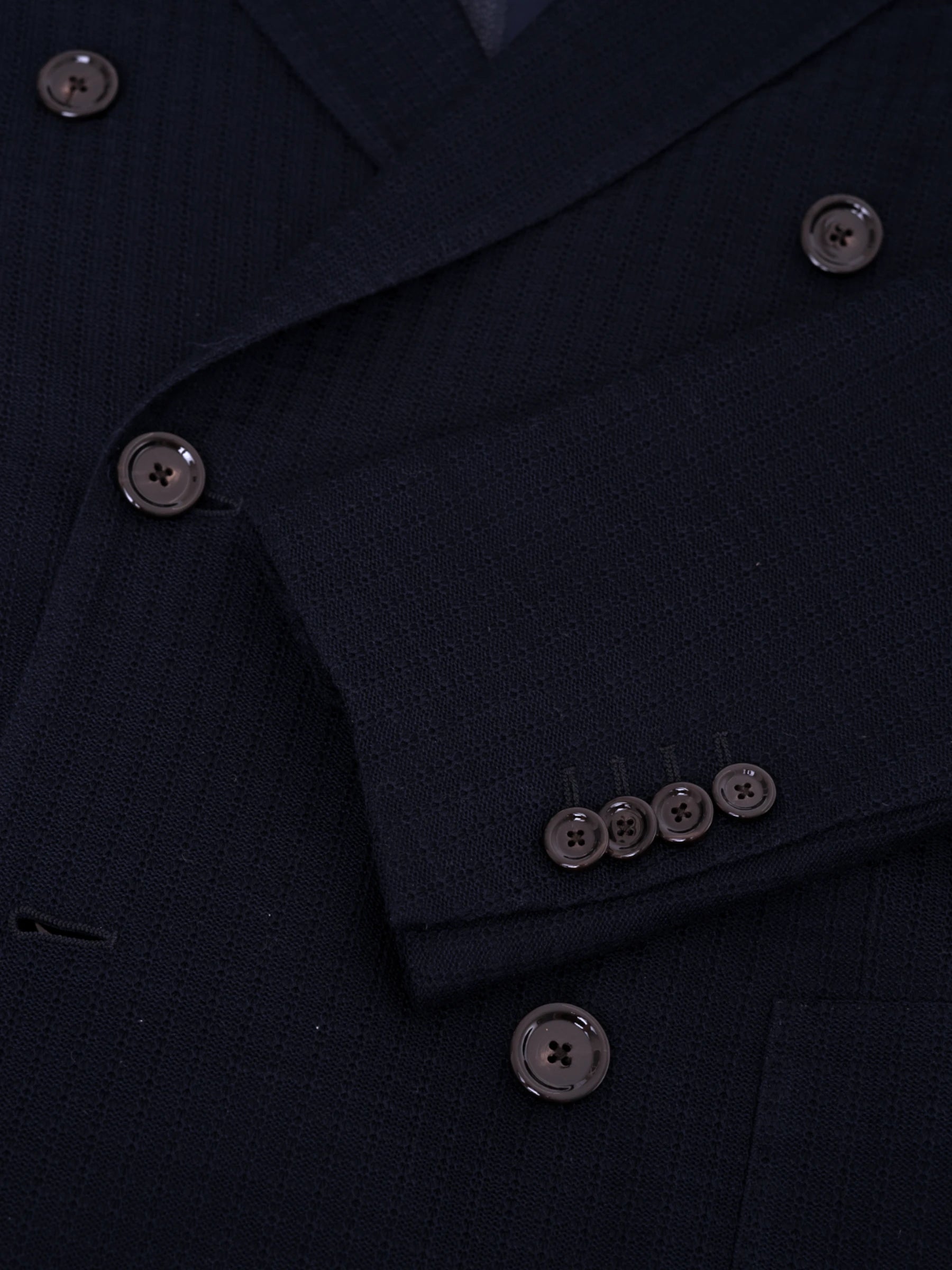 Double Breasted Blazer - Donkerblauw