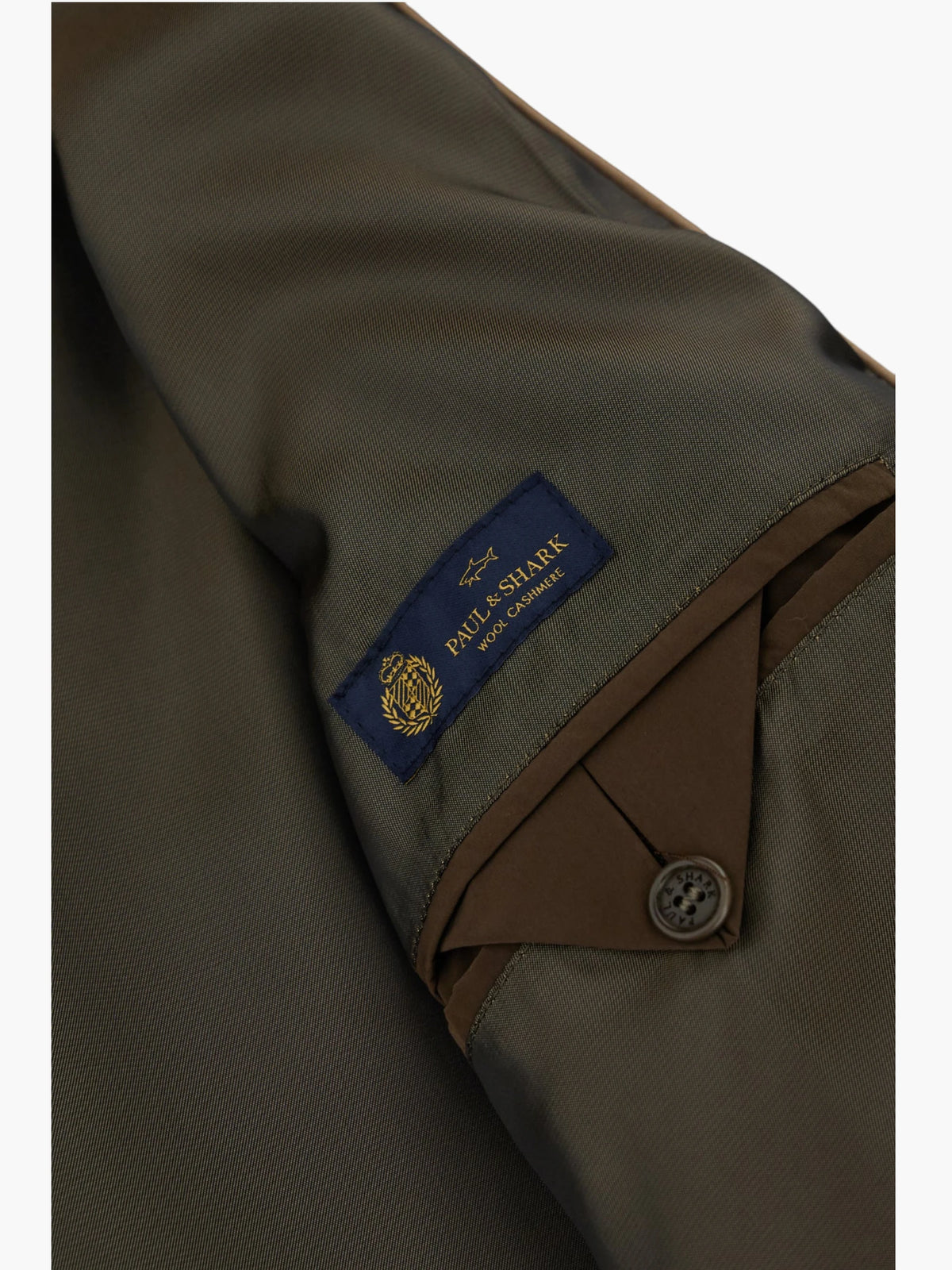 Paul & Shark Wool-Cashmere Blend Peacoat 15312361 - Donkerbruin