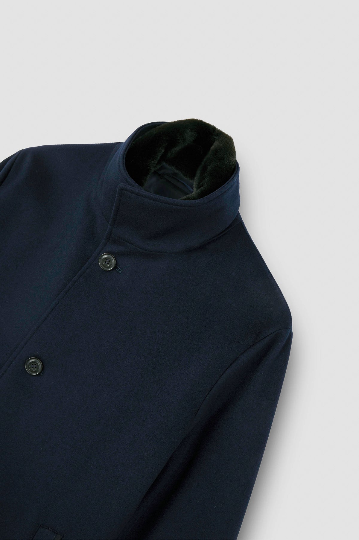 Carcoat in Loro Piana Green Storm Jacket 15312418 - Donkerblauw