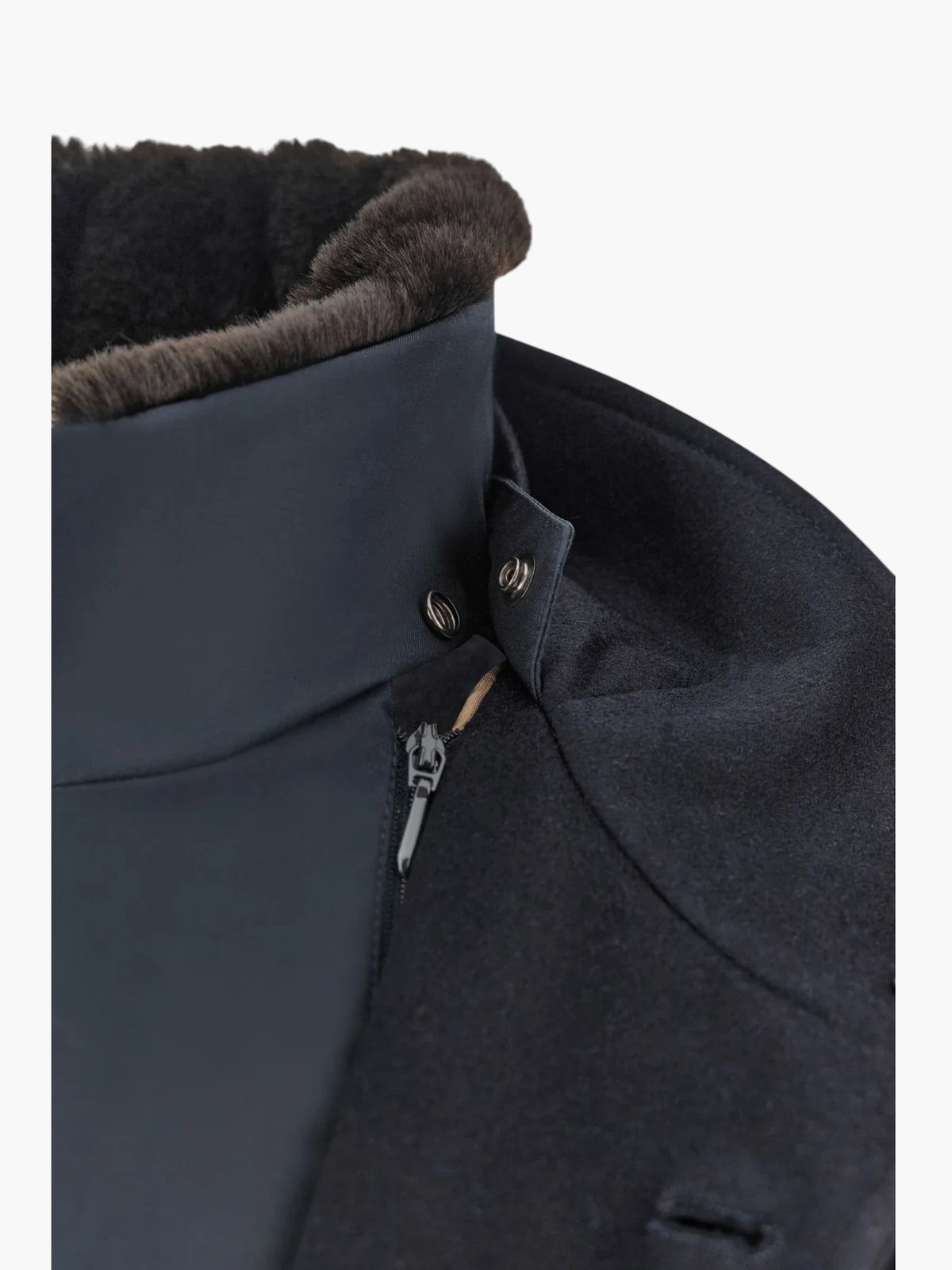 Carcoat in Loro Piana Green Storm Jacket 15312418 - Donkerblauw