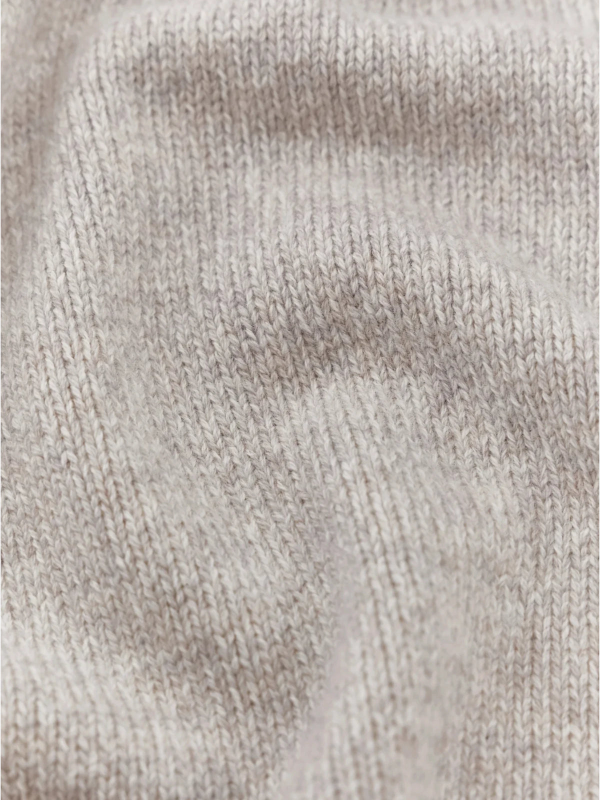 Paul & Shark Cashmere Half-Zip Sweater - Lichtgrijs